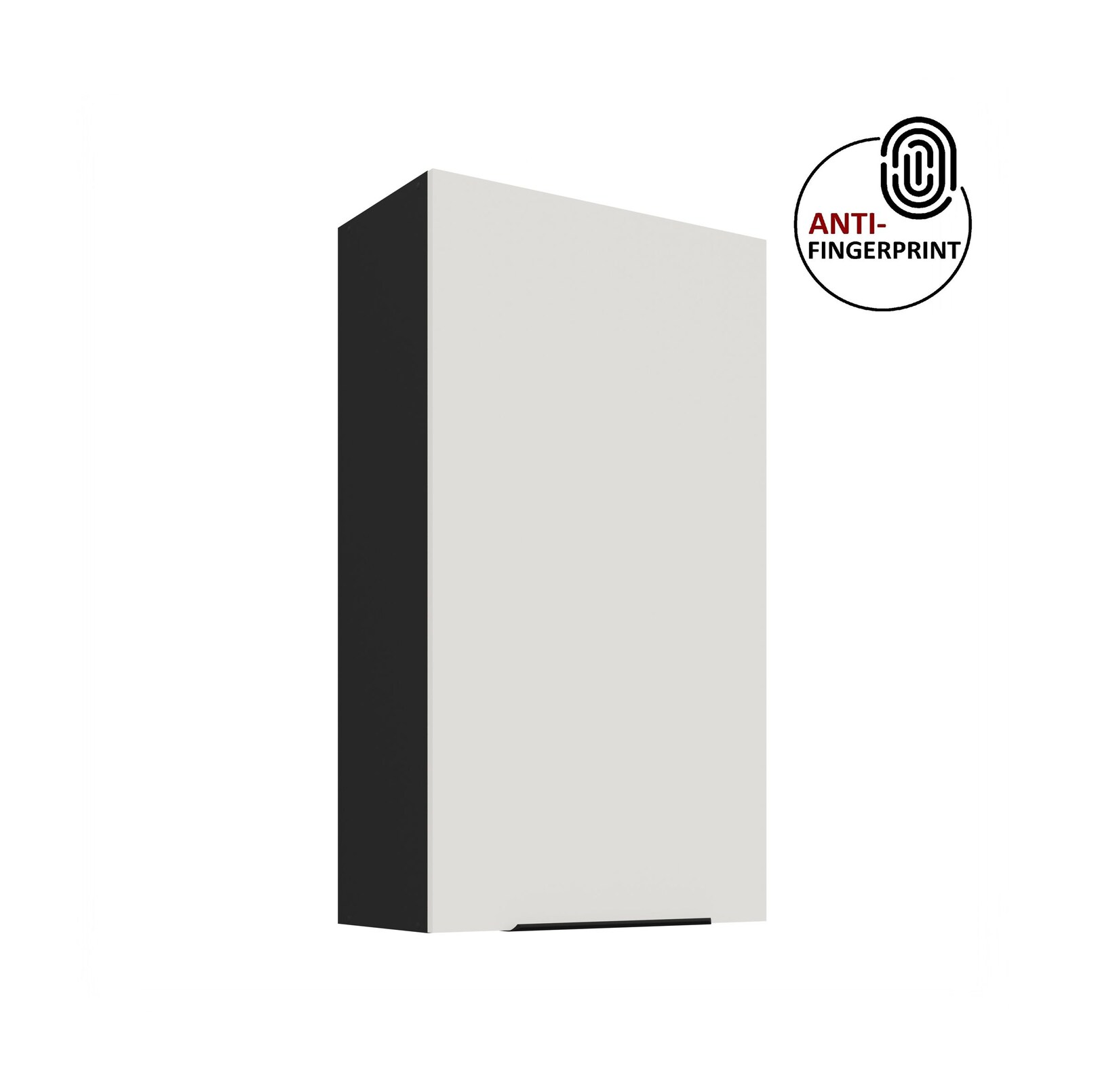 Küche ARIA Hängeschrank 60 cm Höhe 90 cm Weiss Küchenzeile Anti Fingerprint