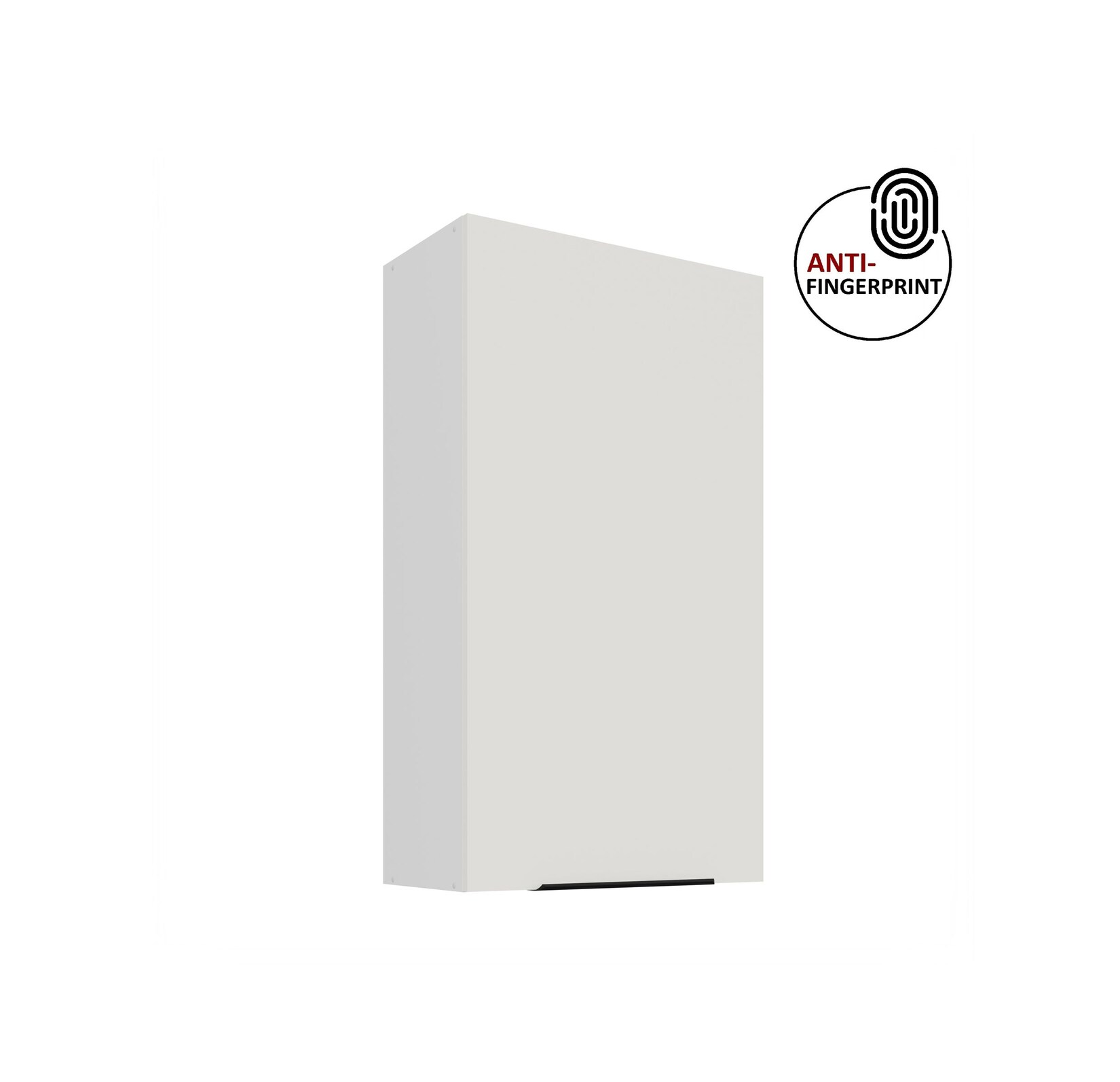 Küche ARIA Hängeschrank 60 cm Höhe 90 cm Weiss Küchenzeile Anti Fingerprint