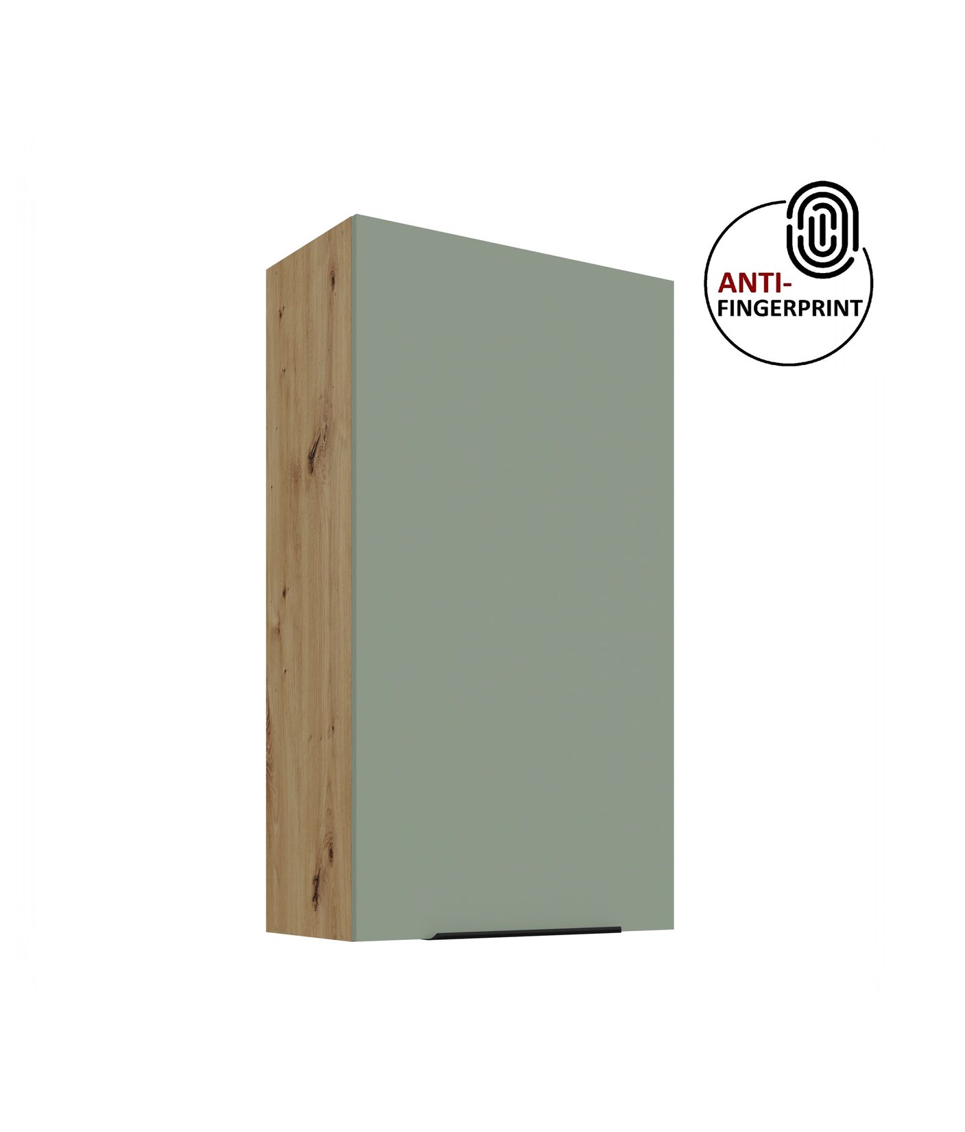Küche ARIA Hängeschrank 60 cm Höhe 90 cm Aquamarin Küchenzeile Anti Fingerprint