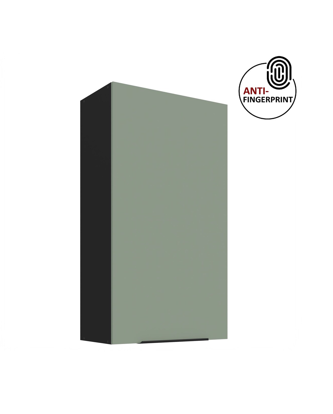 Küche ARIA Hängeschrank 60 cm Höhe 90 cm Aquamarin Küchenzeile Anti Fingerprint