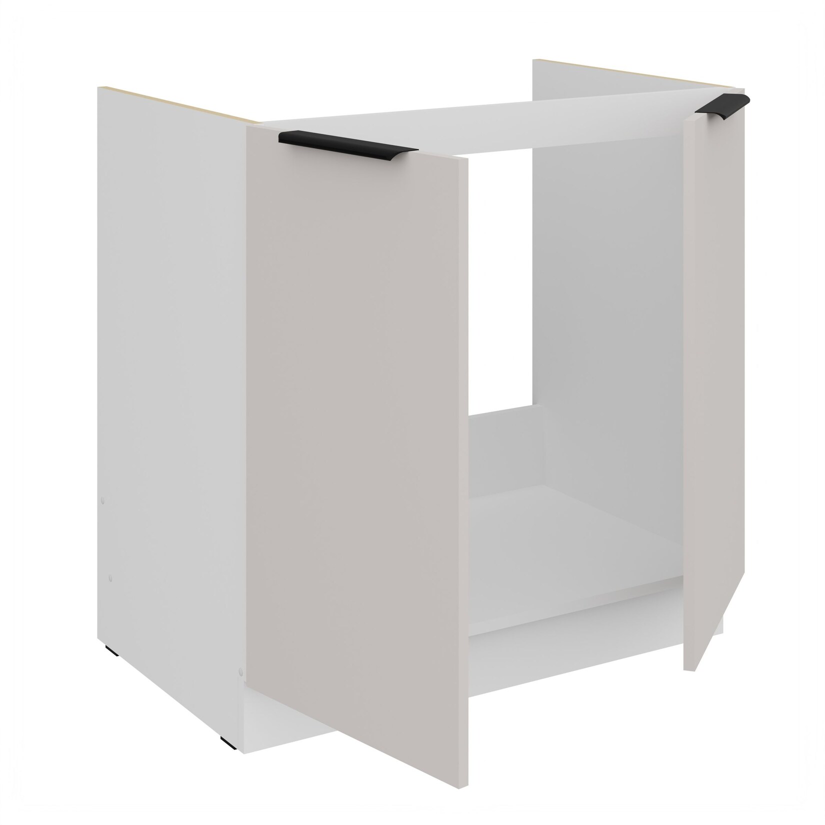 Küchen Spülenunterschrank 80 cm COMO Kaschmir Küche Küchenzeile Küchenblock