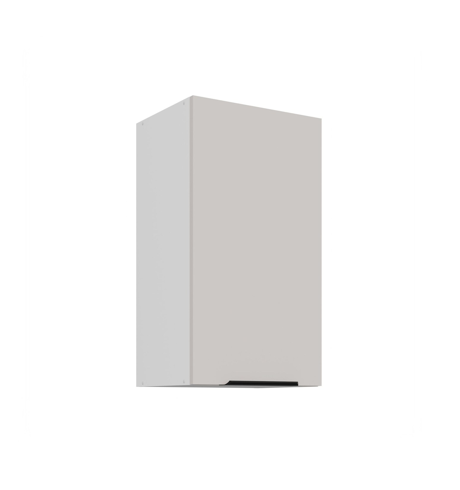 Küchen Hängeschrank 40 cm COMO Kaschmir + Weiß Küche Küchenzeile Küchenblock