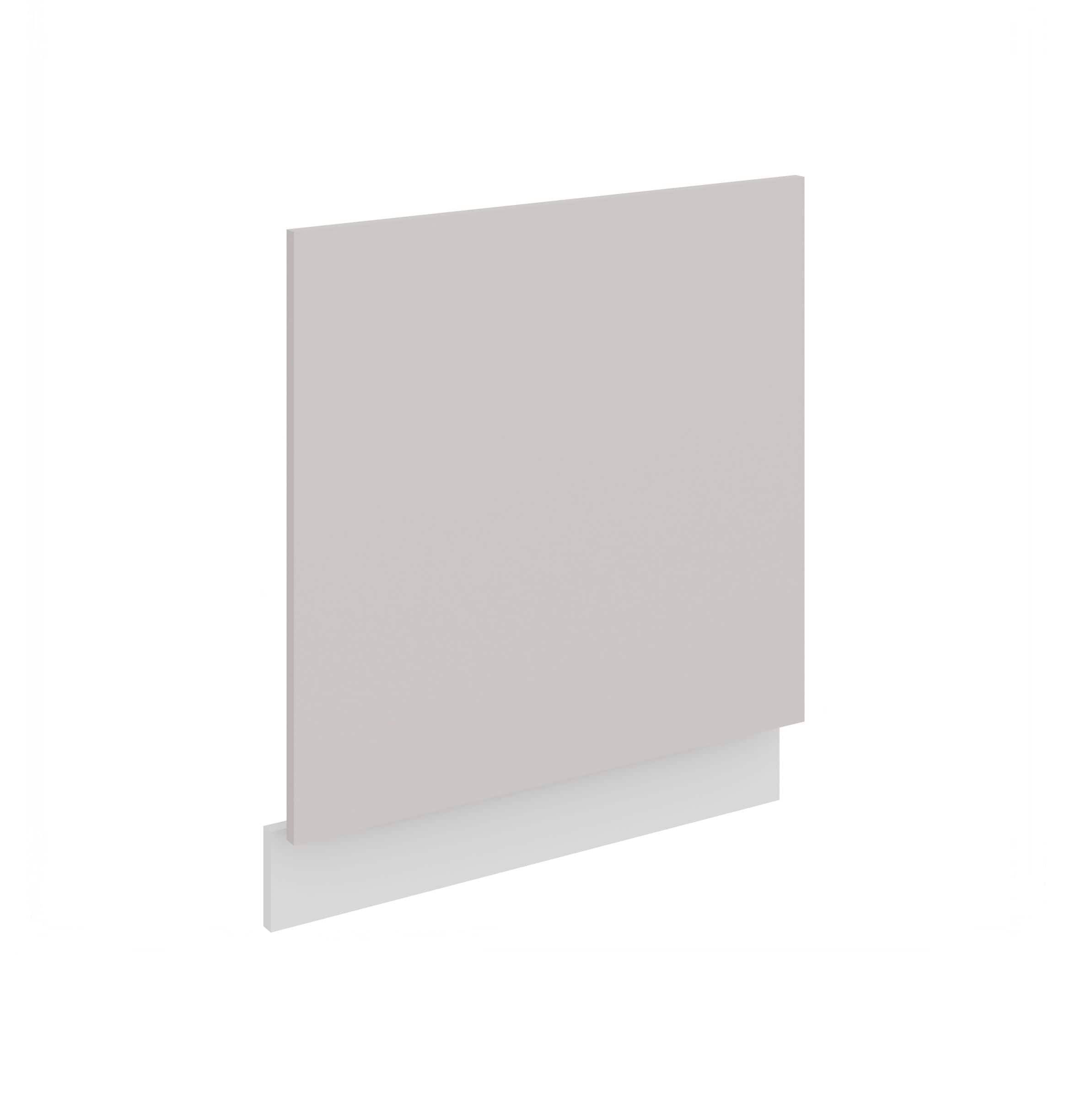 Frontblende f&uuml;r integrierten Geschirrsp&uuml;ler 60 cm K&uuml;che COMO Kaschmir + Wei&szlig; - Bild 1