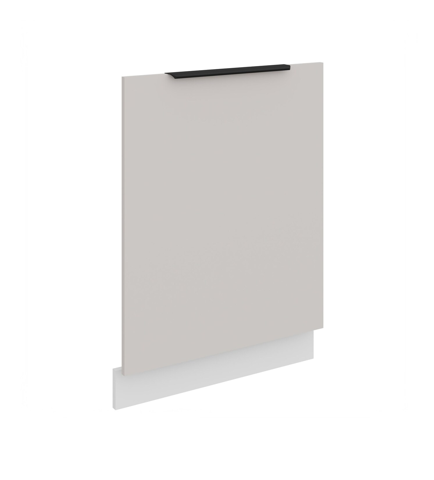 Frontblende für vollintegrierten Geschirrspüler 60 cm Küche COMO Kaschmir + Weiß