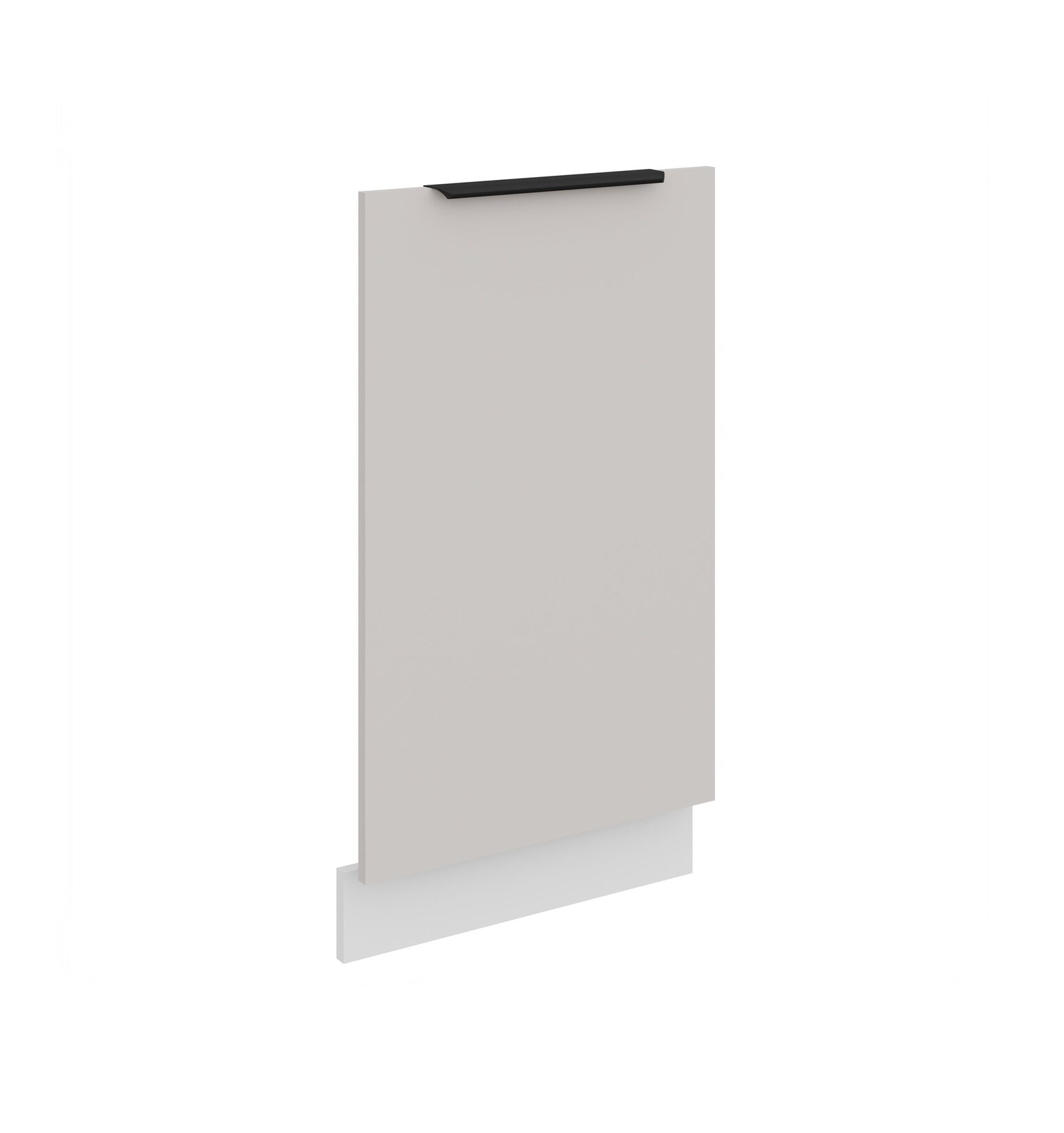 Frontblende für vollintegrierten Geschirrspüler 45 cm Küche COMO Kaschmir + Weiß