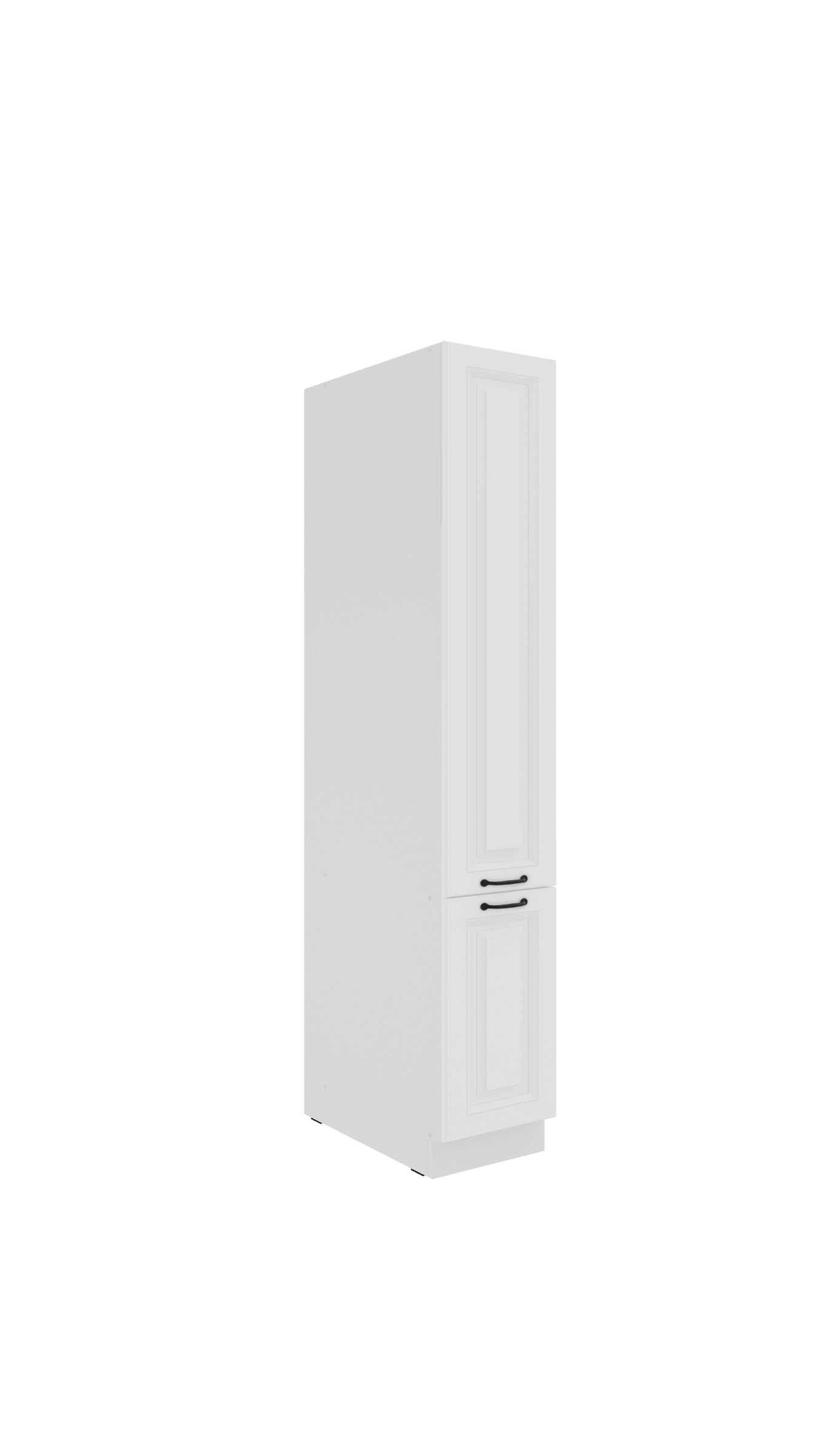 K&uuml;chen Apothekerschrank 30 cm Stilo Wei&szlig; K&uuml;chenzeile K&uuml;chenblock - Bild 1