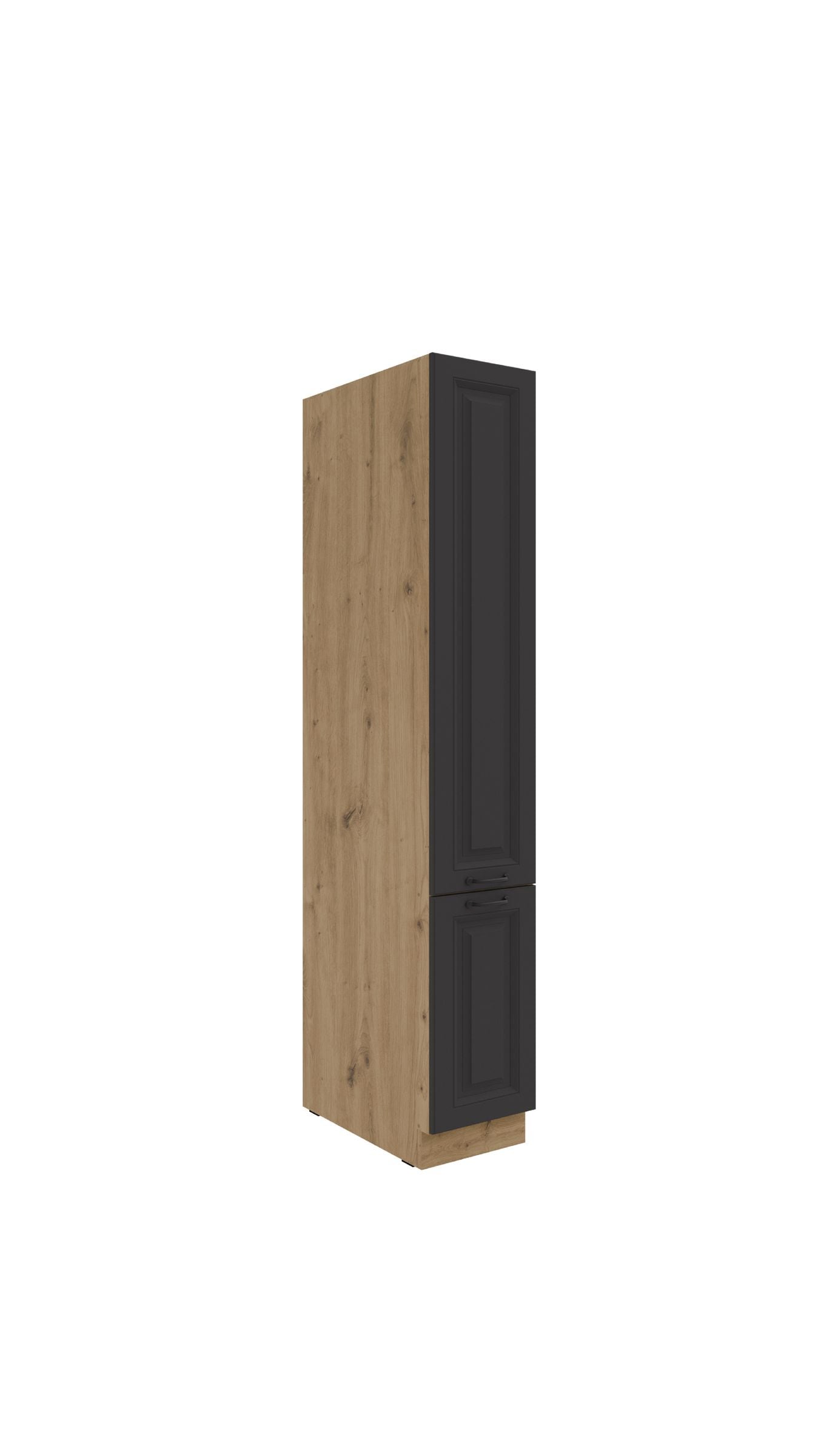 K&uuml;chen Apothekerschrank 30 cm Stilo Grau + Artisan K&uuml;chenzeile K&uuml;chenblock - Bild 1