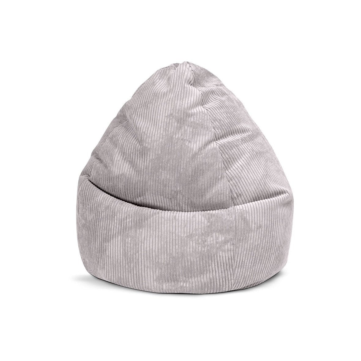 Sitzsack BeanBag Shara XXL - 300 Liter in Cord-Optik grau - Bild 1