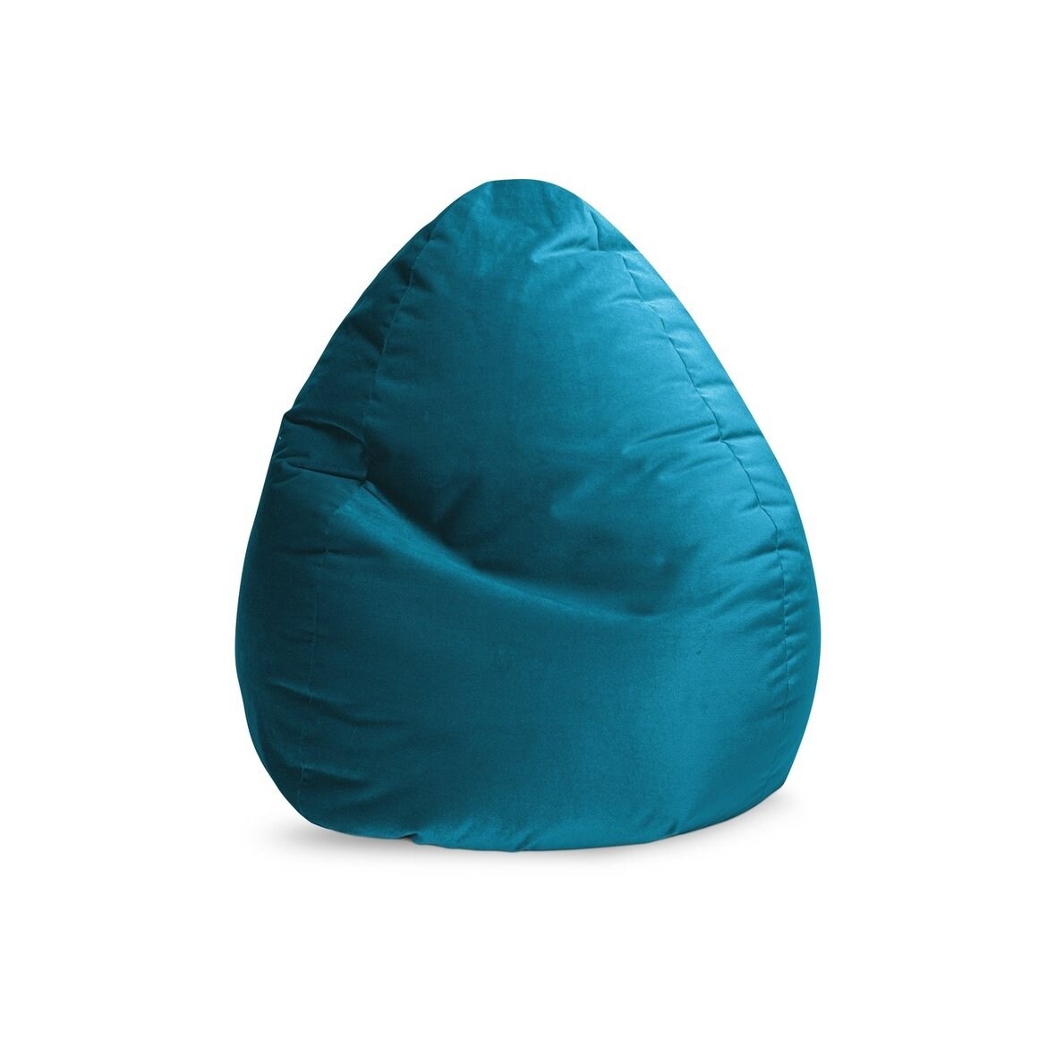 Sitzsack Marla XXL - 300 Liter in Samt-Optik Petrol