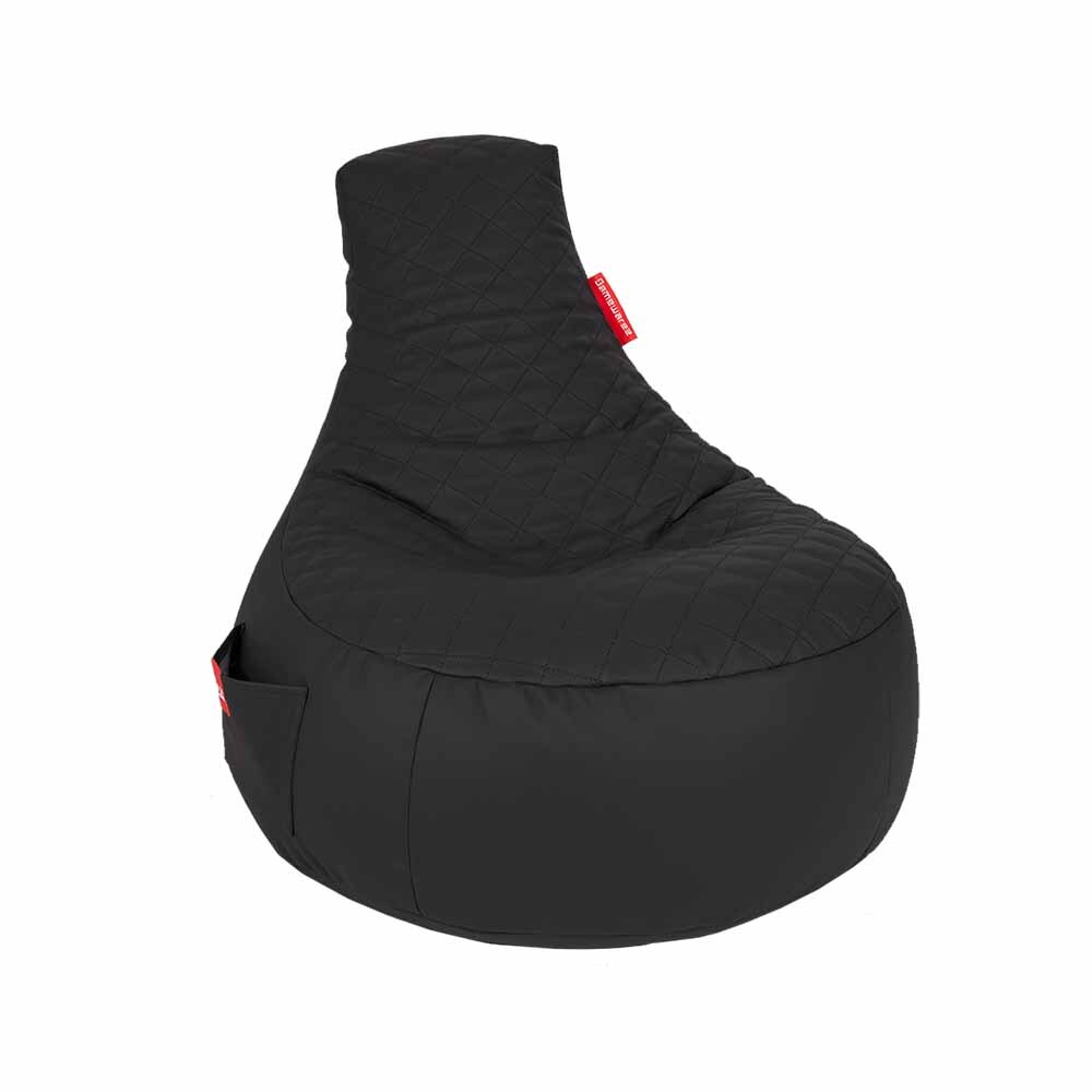 Gaming Sitzsack Alpha Hurricane – Kunstleder (Schwarz) | 04005380476601