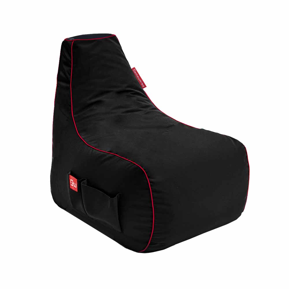 Gaming Sitzsack Beta - Crimson Warrior (Schwarz/Rot) - Bild 1