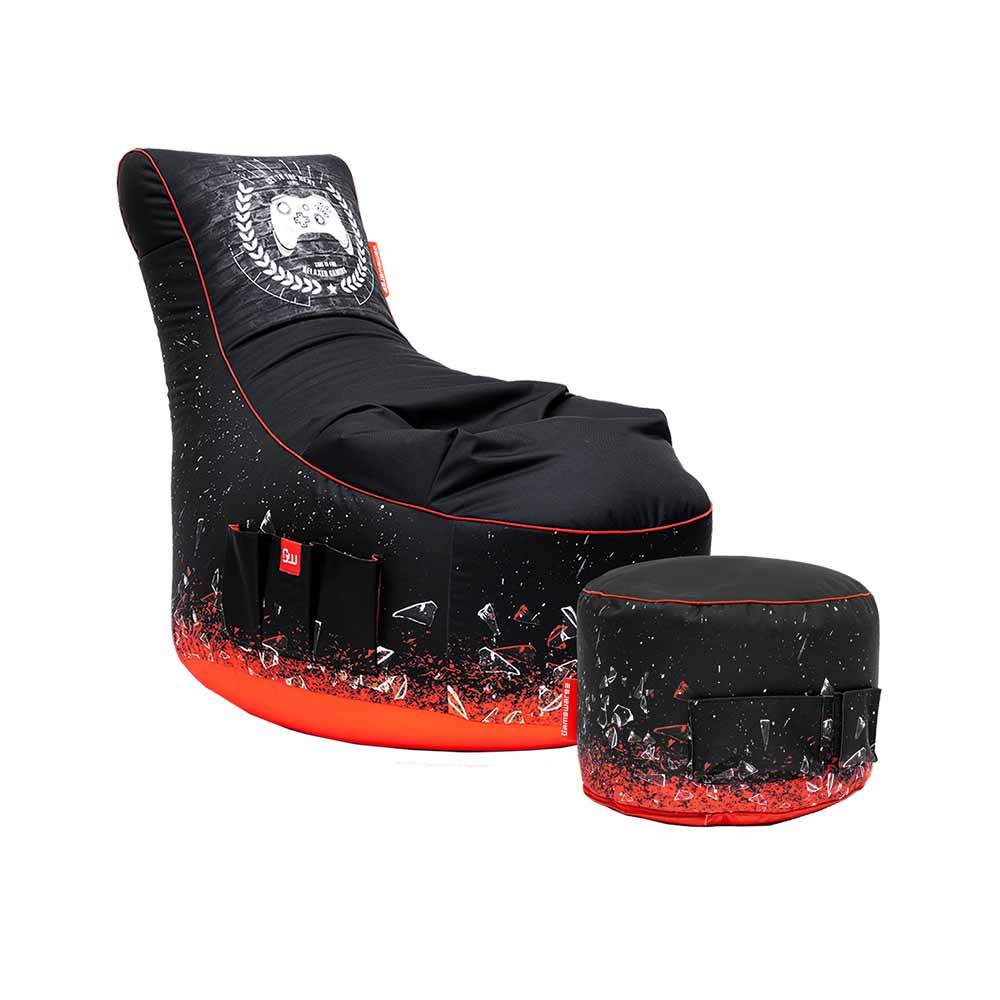 Gaming Sitzsack Bundle Classic Crimson X-Ray (rot) - Bild 1