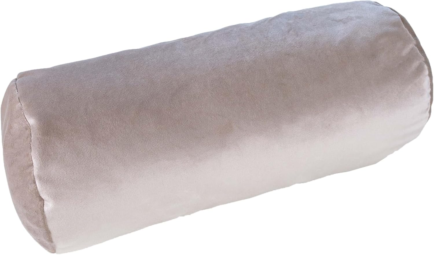 Nackenrolle Cozy Samt mittelgrau - Bild 1