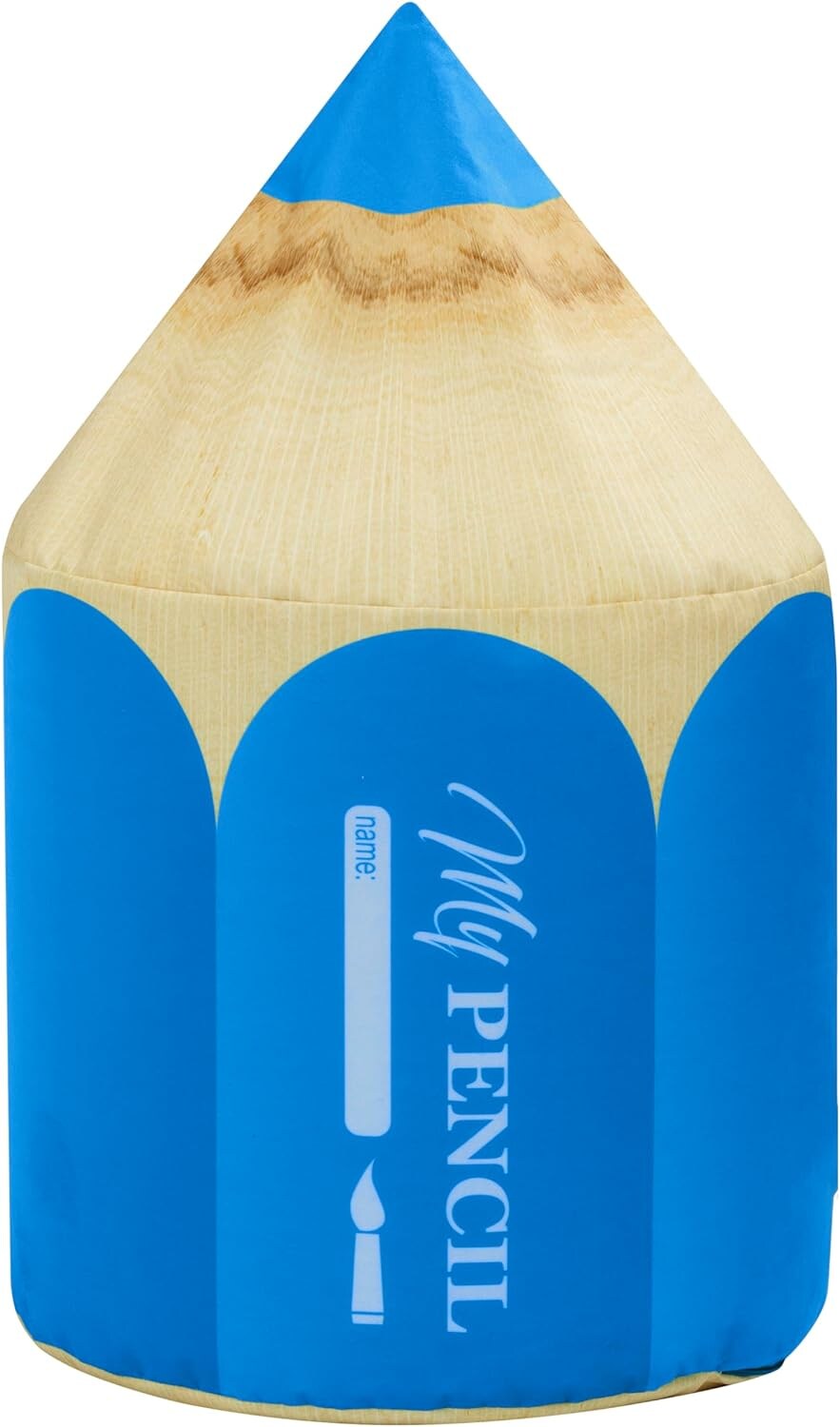DotCom PENCIL Sitzhocker in Stiftform Blau