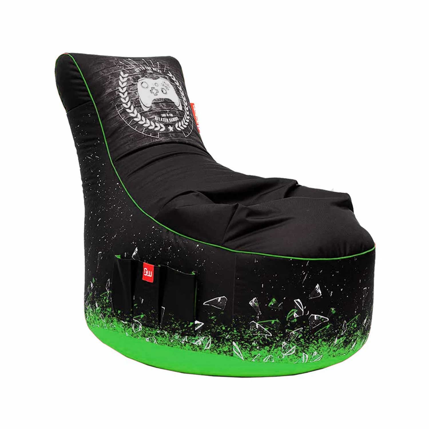 Gaming Sitzsack Toxic X Ray (gr&uuml;n) - Bild 1