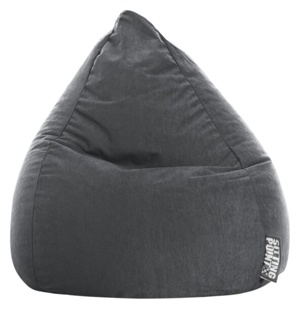 Sitzsack Easy L Anthrazit - Bild 1