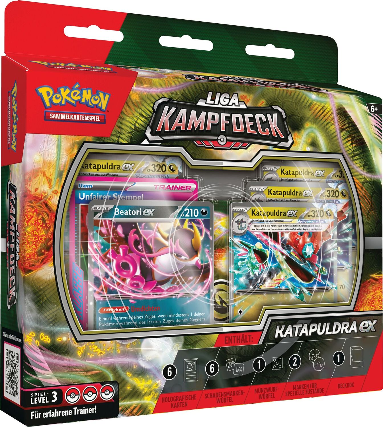 Pok&eacute;mon Pok&eacute;mon Liga-Kampfdeck Katapuldra-ex - Bild 1