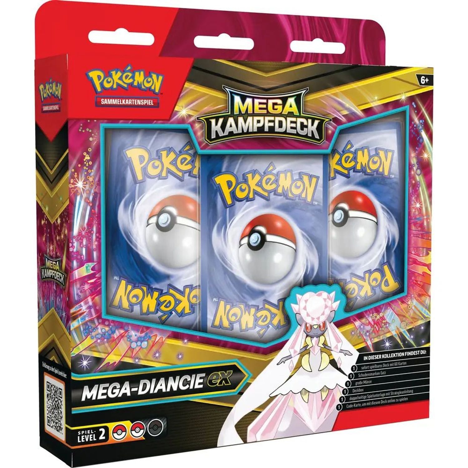 Pok&eacute;mon Pok&eacute;mon Kampfdeck Mega- Diancie oder -Gengar - Bild 1