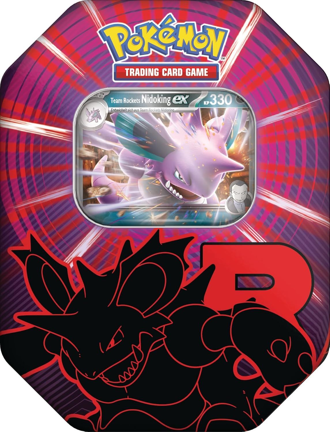 Pok&eacute;mon Pok&eacute;mon Team Rocket: Nidoking ex Tin Box - Bild 1