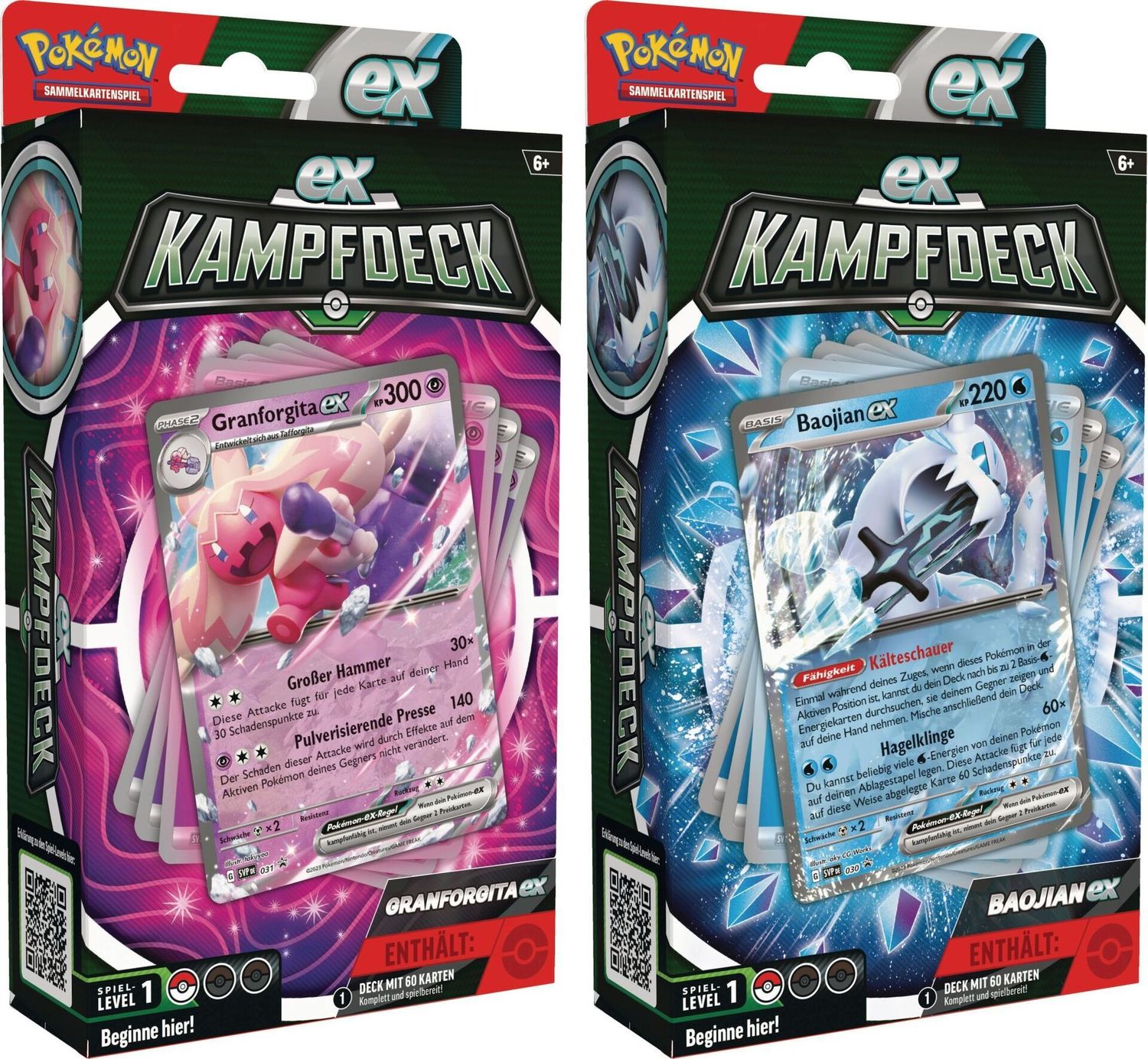 Pok&eacute;mon Pok&eacute;mon Kampfdeck Baojian-ex oder Granforgita-ex - Bild 1