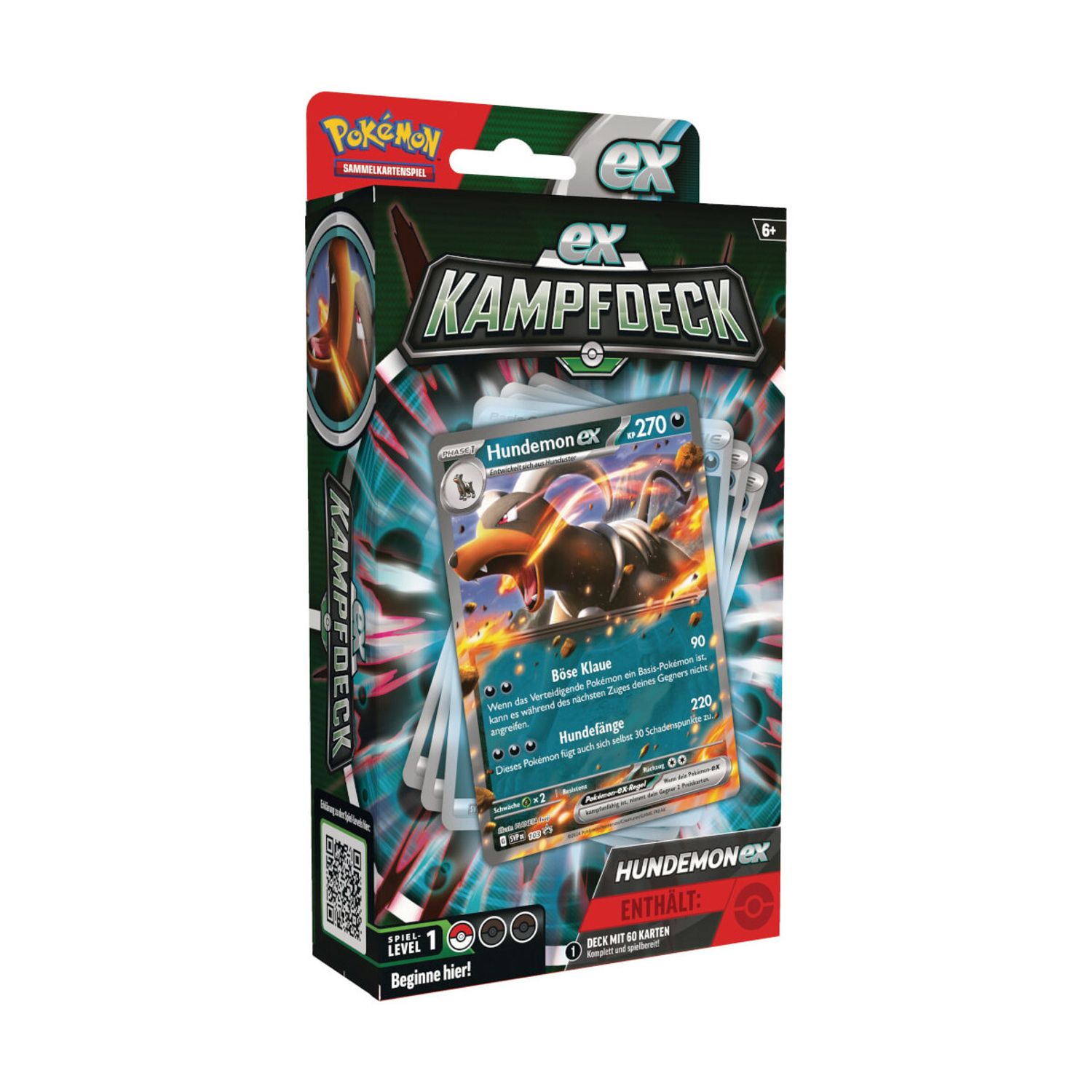 Pok&eacute;mon Pok&eacute;mon EX Kampfdeck Hundemon oder Melmetal - Bild 1