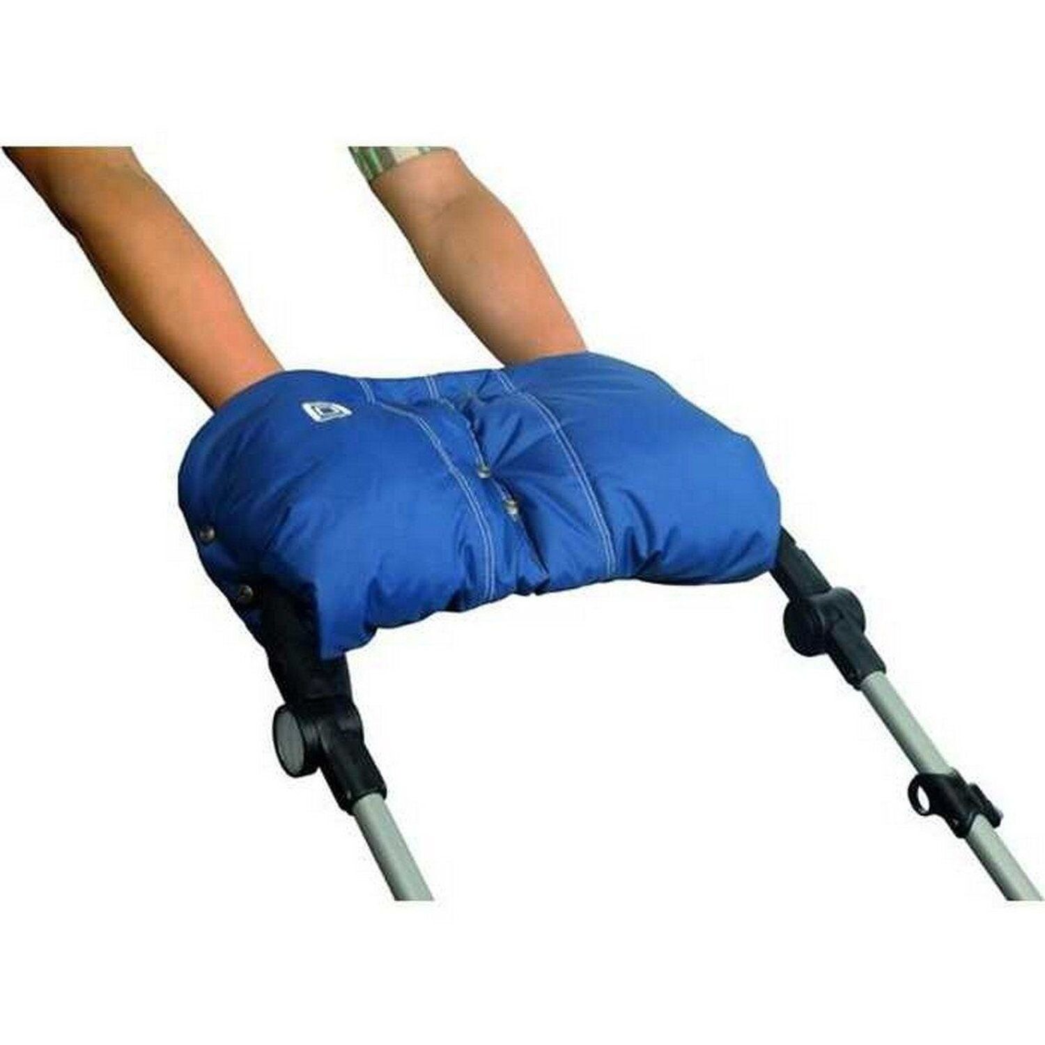 Babywelt Handmuff blau/weiß
