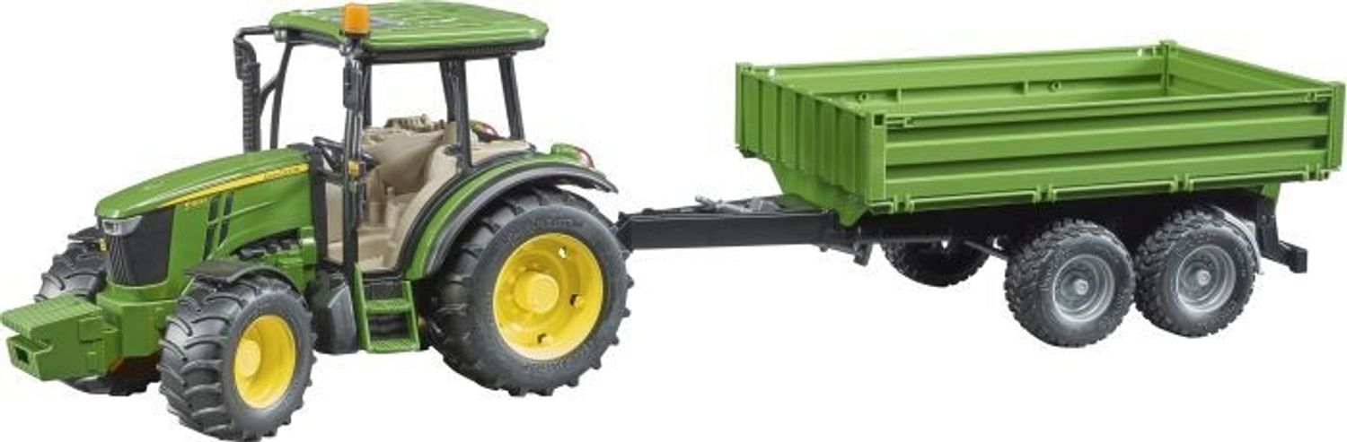 Bruder Bruder 02108 John Deere 5115M + Bordwandanh&auml;nger - Bild 1