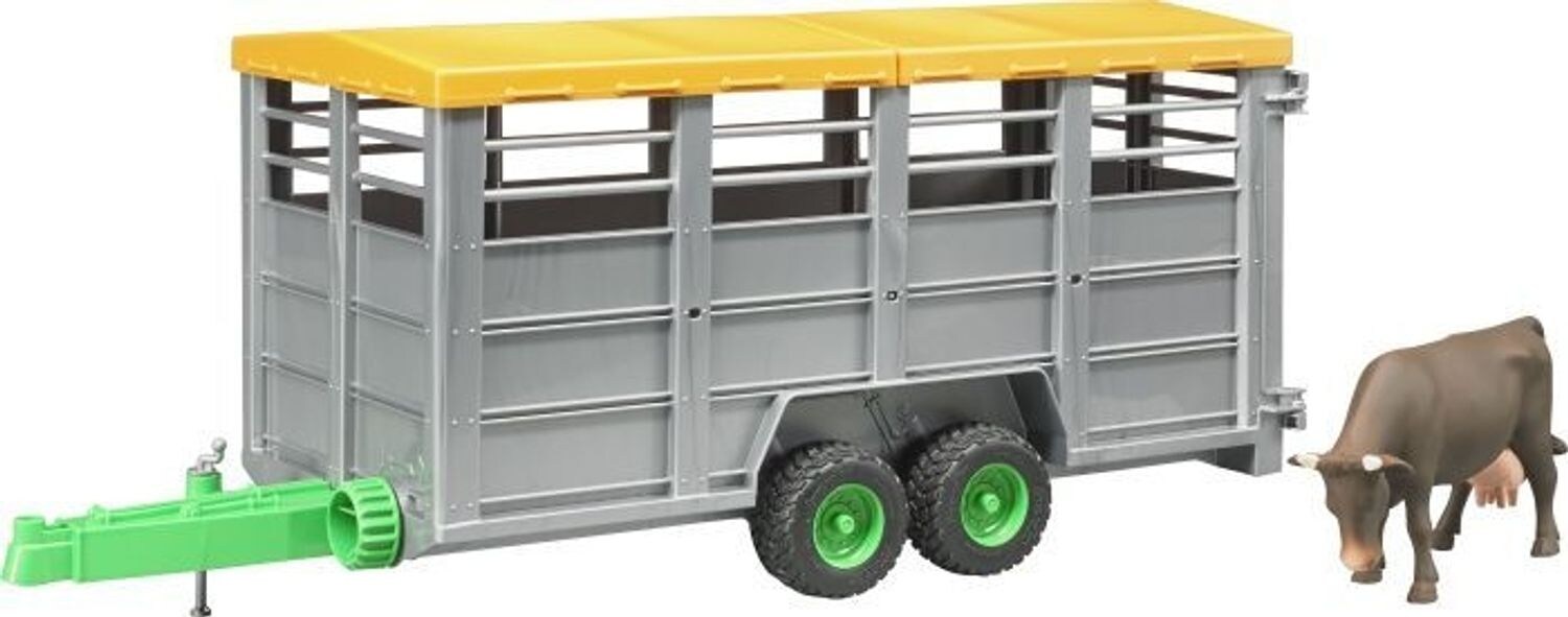 Wagon à bestiaux avec vache, Modèle réduit de voiture