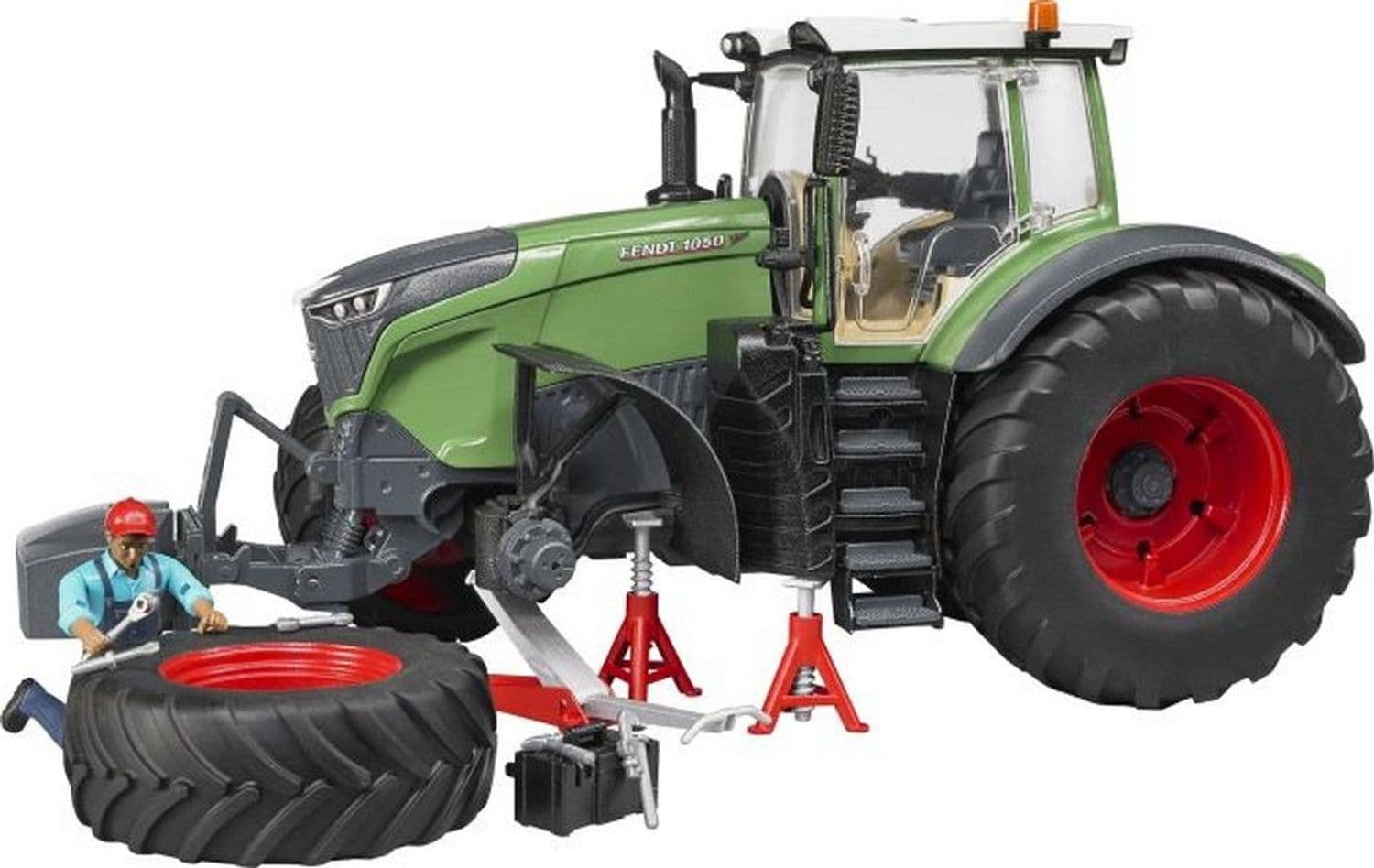 Bruder bruder 04041 Fendt 1050 Vario mit Mechaniker und Werkstattausstattung - Bild 1