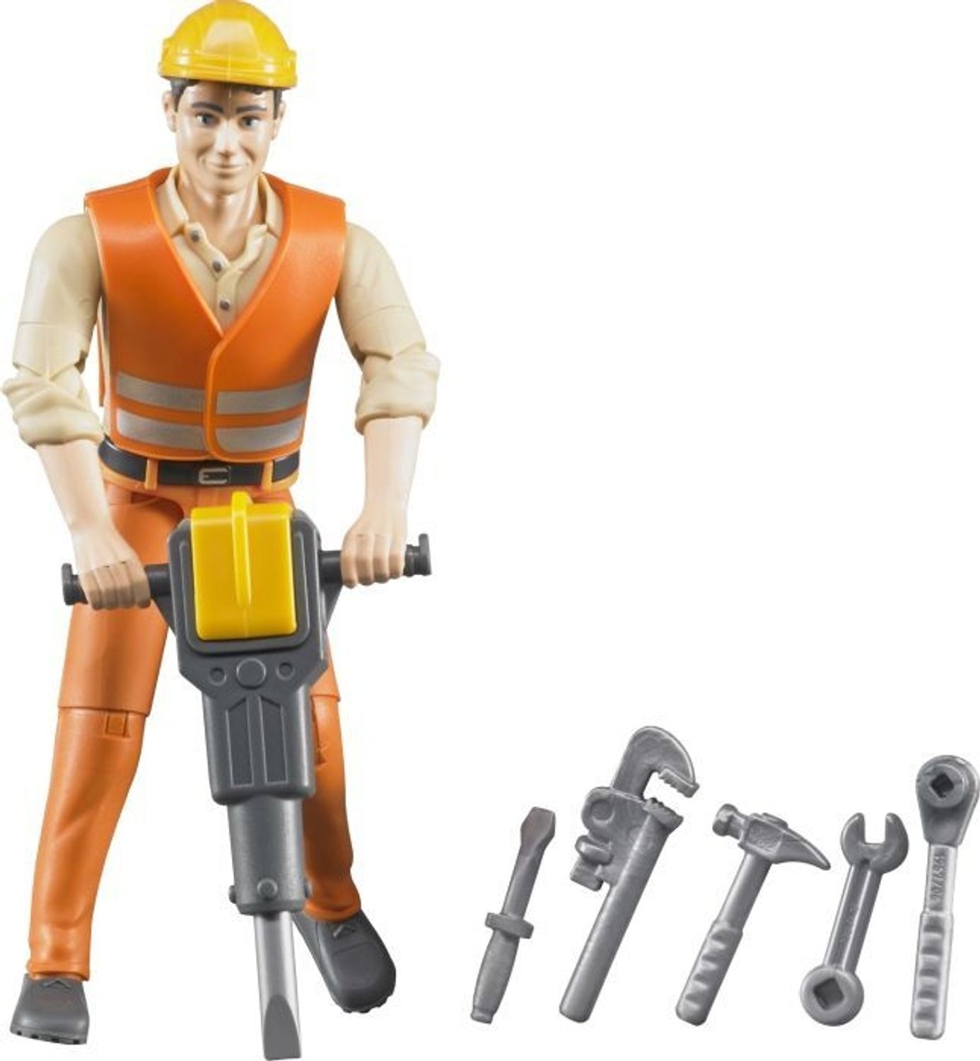 Bruder bruder 60020 bworld Bauarbeiter mit Zubeh&ouml;r - Bild 1