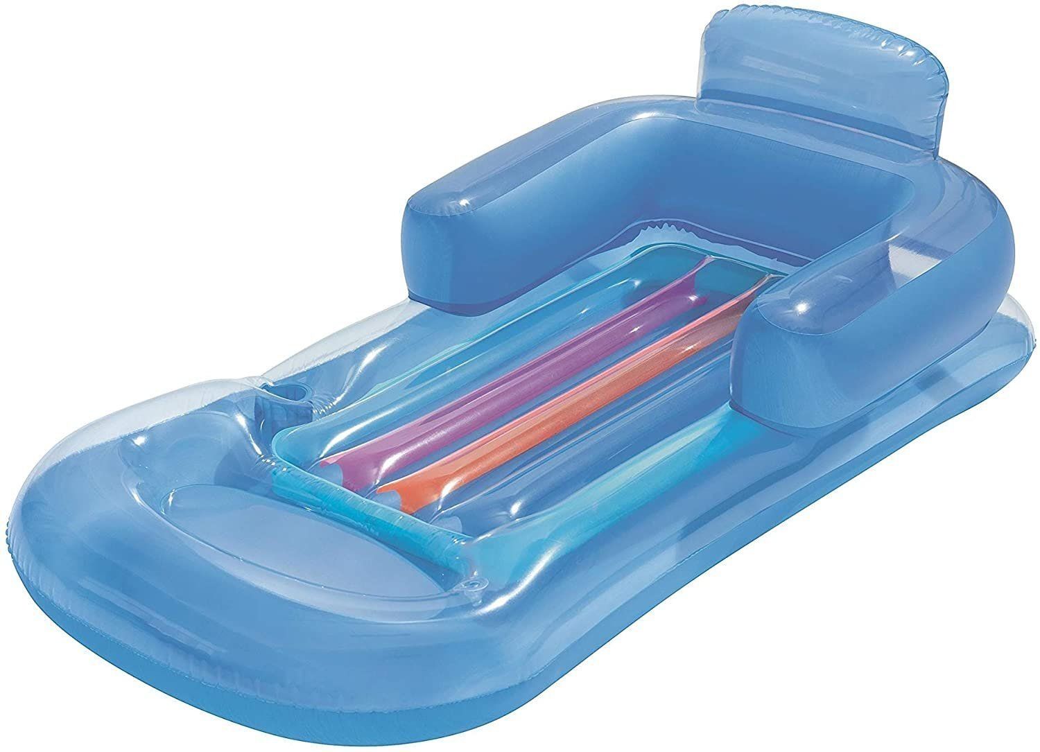 Bestway Luftliege Summer Colors&trade; mit R&uuml;ckenlehne, sortiert - Bild 1