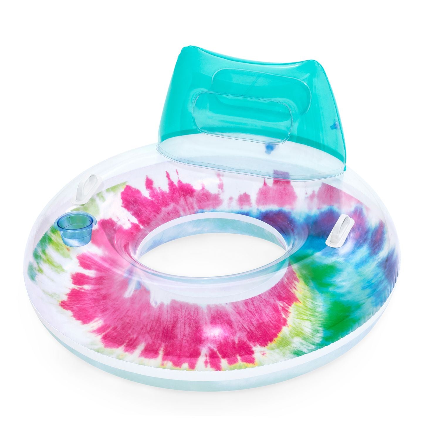 Bestway Schwimmring Tie Dye mit Kopfst&uuml;tze - Bild 1