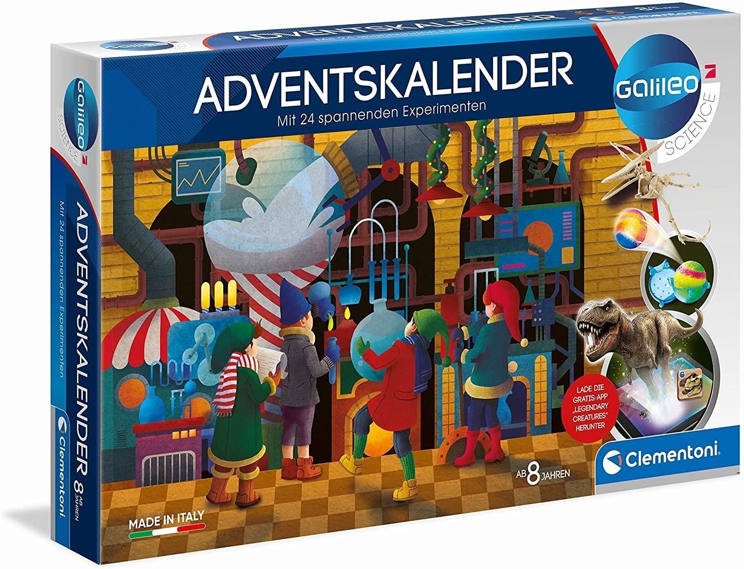 Clementoni Clementoni Galileo Science Kalender - Adventskalender f&uuml;r Kinder ab 8 Jahren - Bild 1