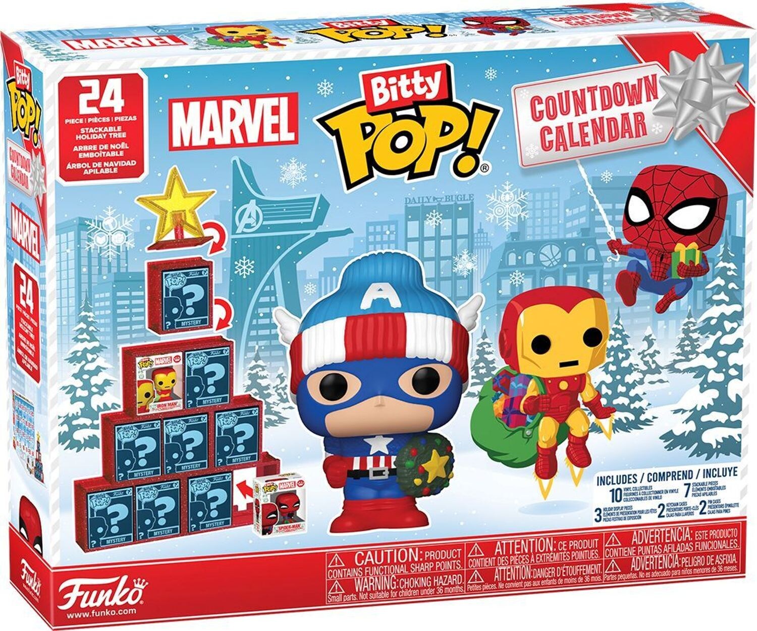 Funko Bitty Pop CC: Marvel Adventskalender
