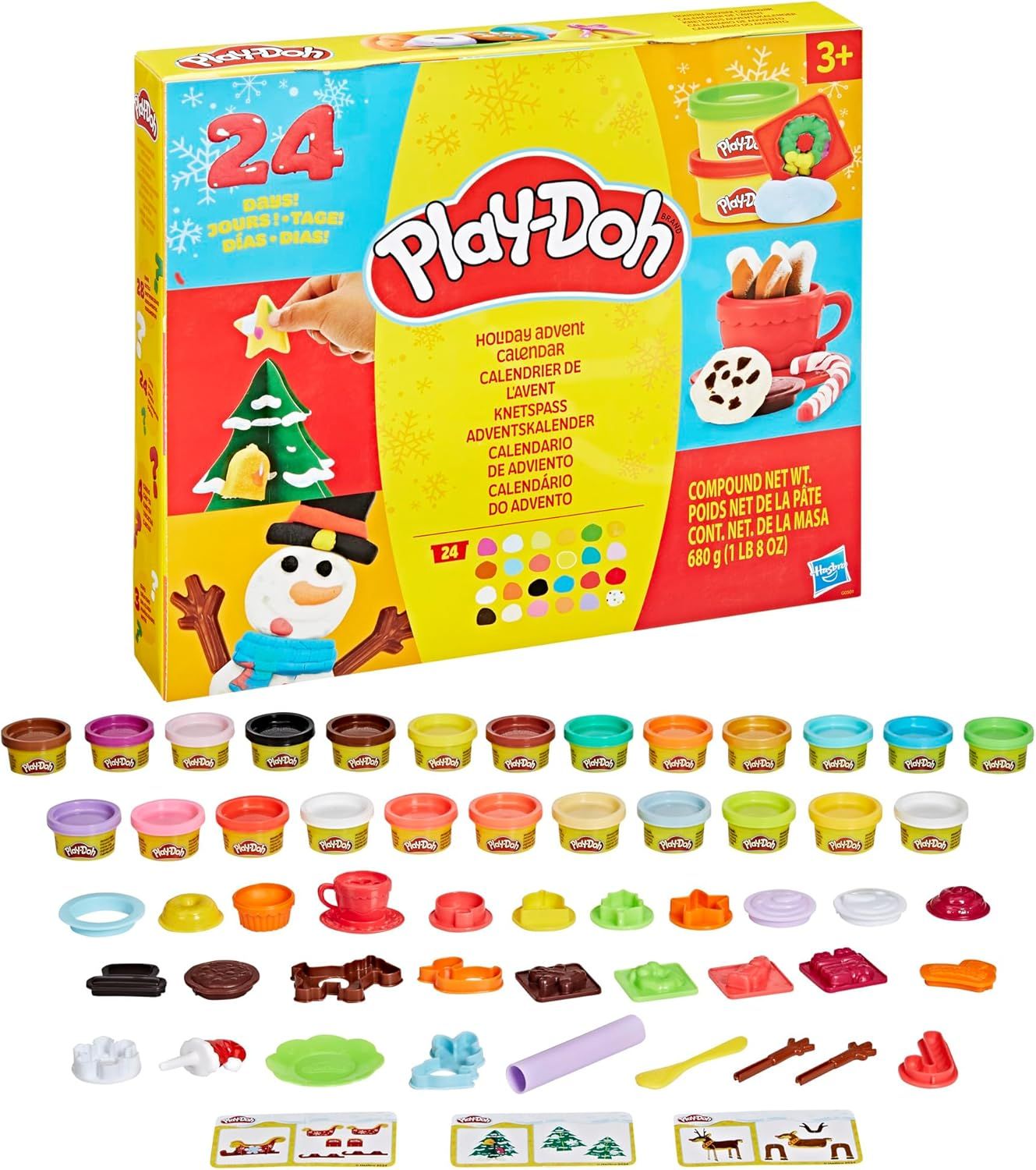 Hasbro Play-Doh Knetspa&szlig; Adventskalender - Bild 1