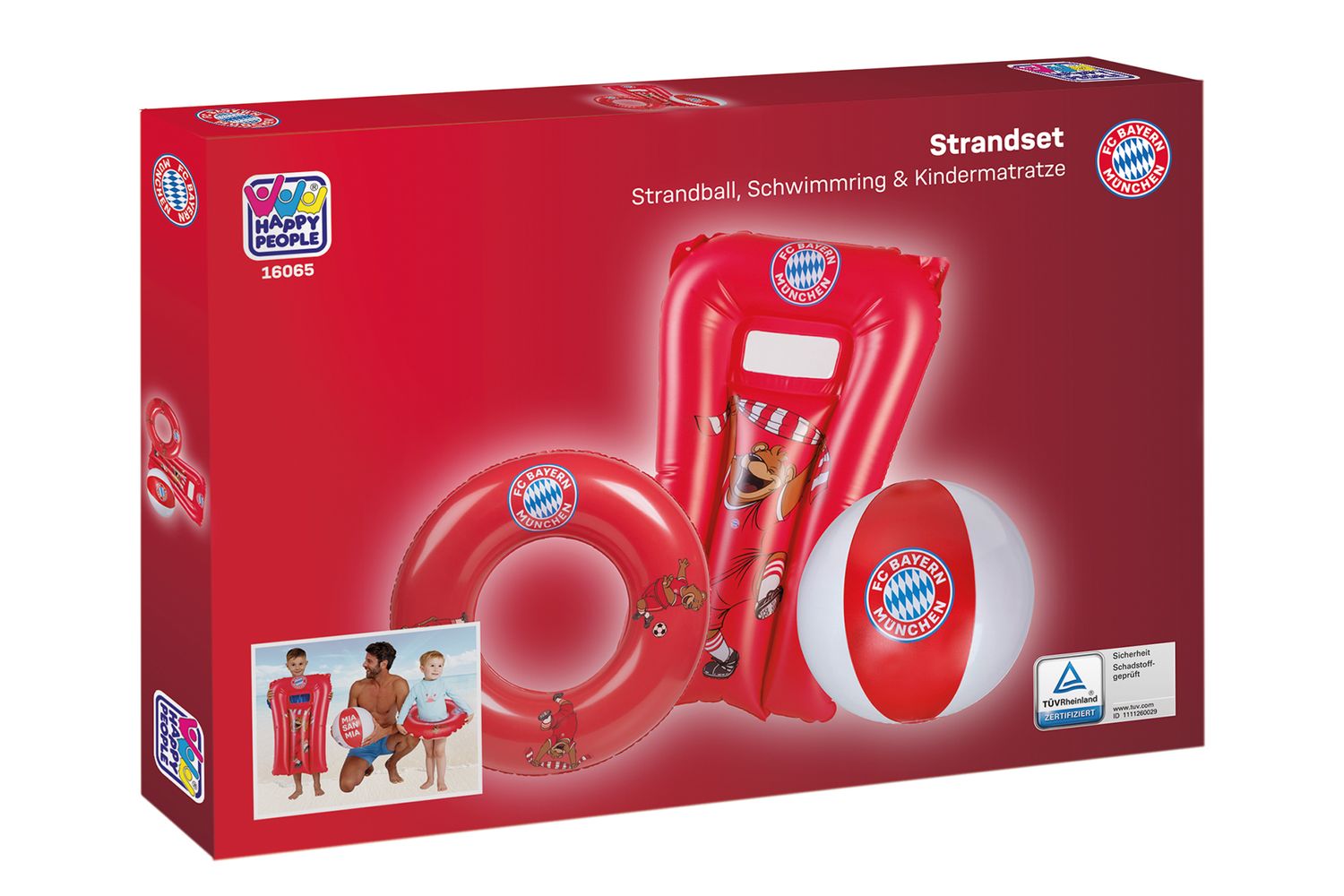 Wehncke Bayern M&uuml;nchen Strandset - Bild 1