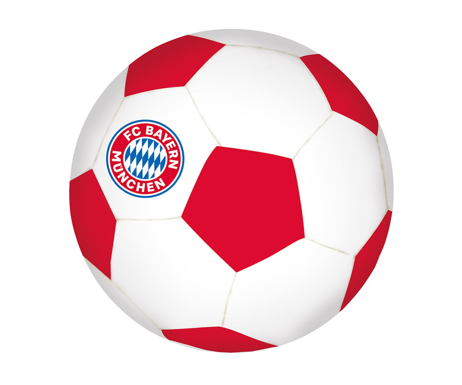 Wehncke Bayern M&uuml;nchen Neopren Mini Fu&szlig;ball - Bild 1