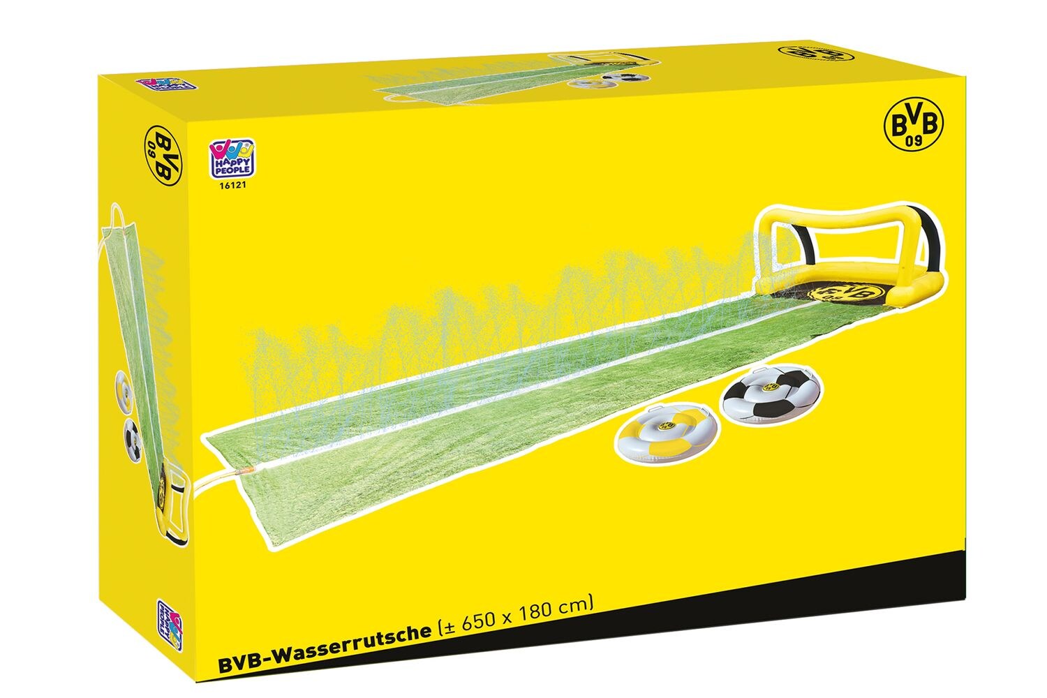 Wehncke BVB Wasserrutsche mit 2 Boards | 04008332161211