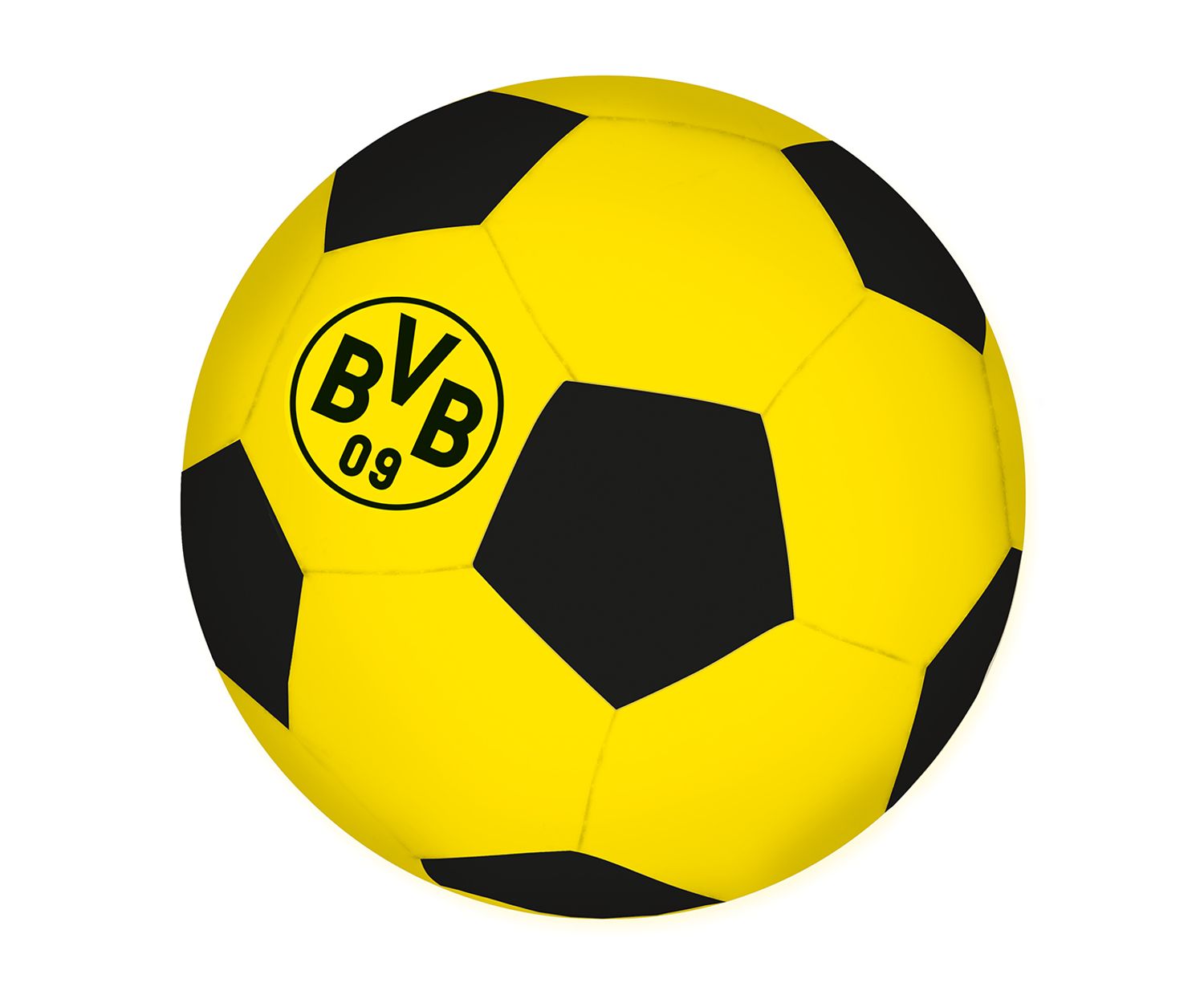 Wehncke BVB Neopren Fu&szlig;ball - Bild 1