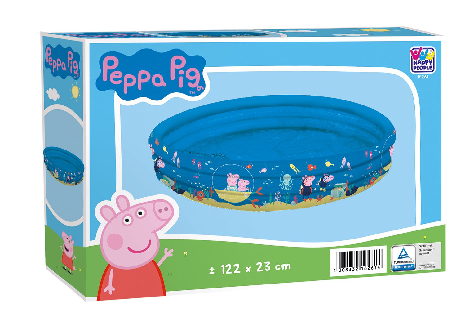 Wehncke Peppa Pig 3-Ring-Pool - Bild 1