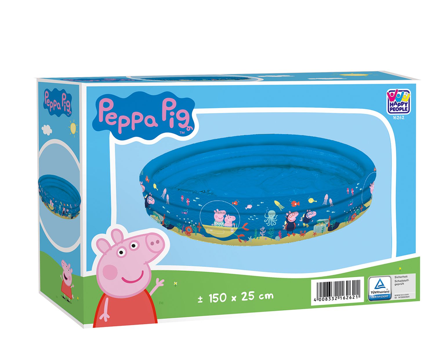 Wehncke Peppa Pig 3-Ring-Pool - Bild 1