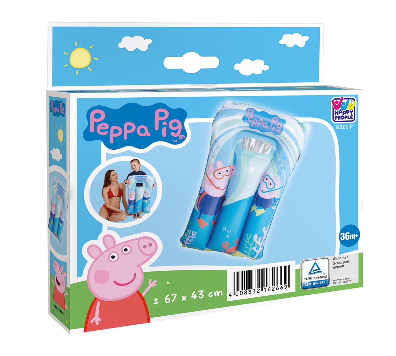 Wehncke Peppa Pig Kindermatratze - Bild 1