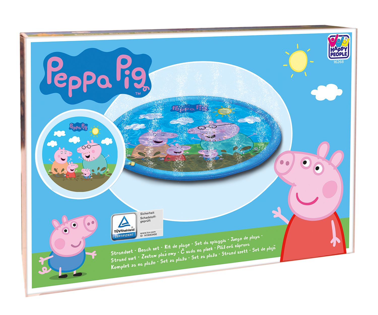 Wehncke Peppa Pig Sprinklermatte - Bild 1