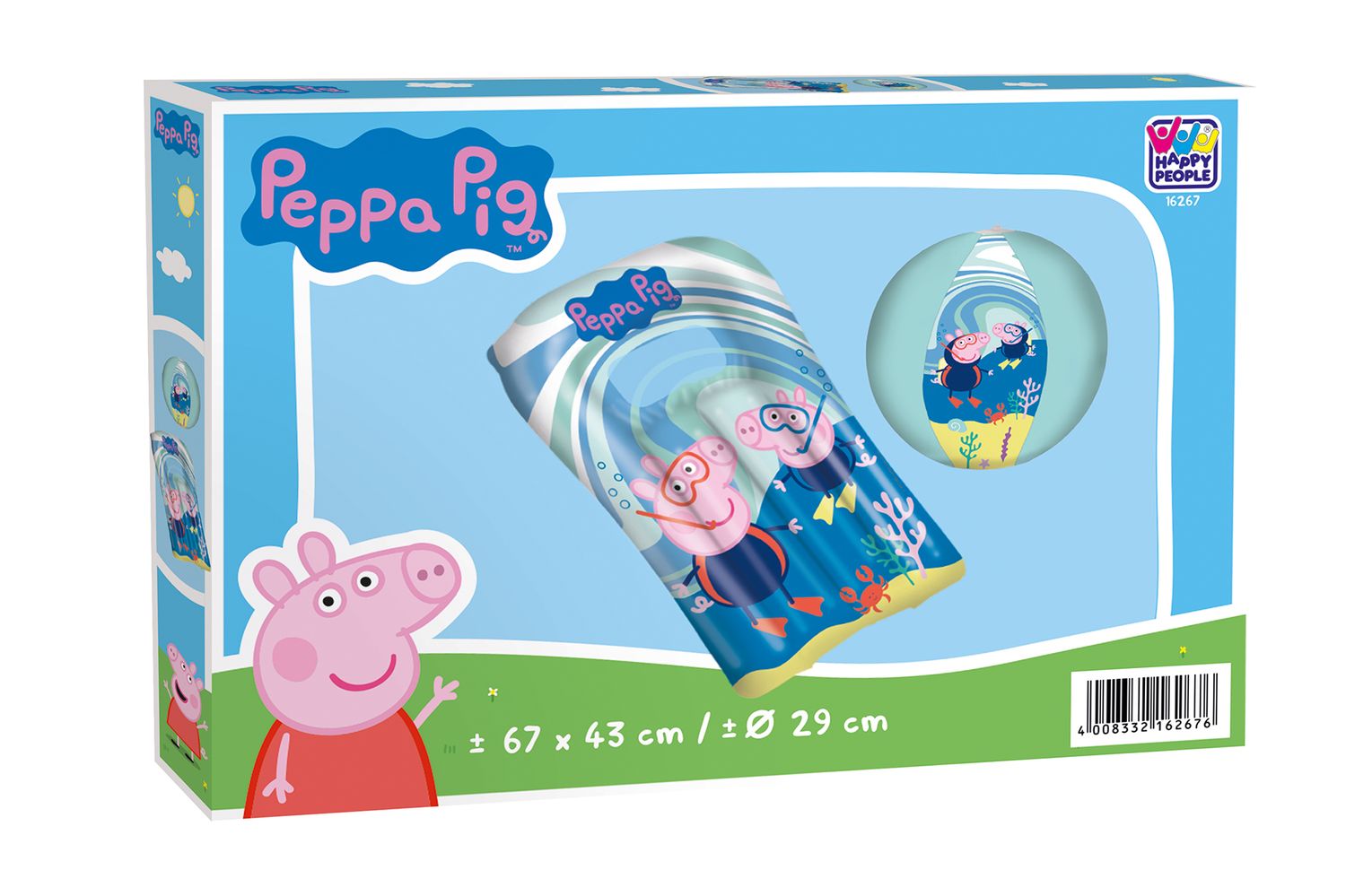 Wehncke Peppa Pig Strandset - Bild 1