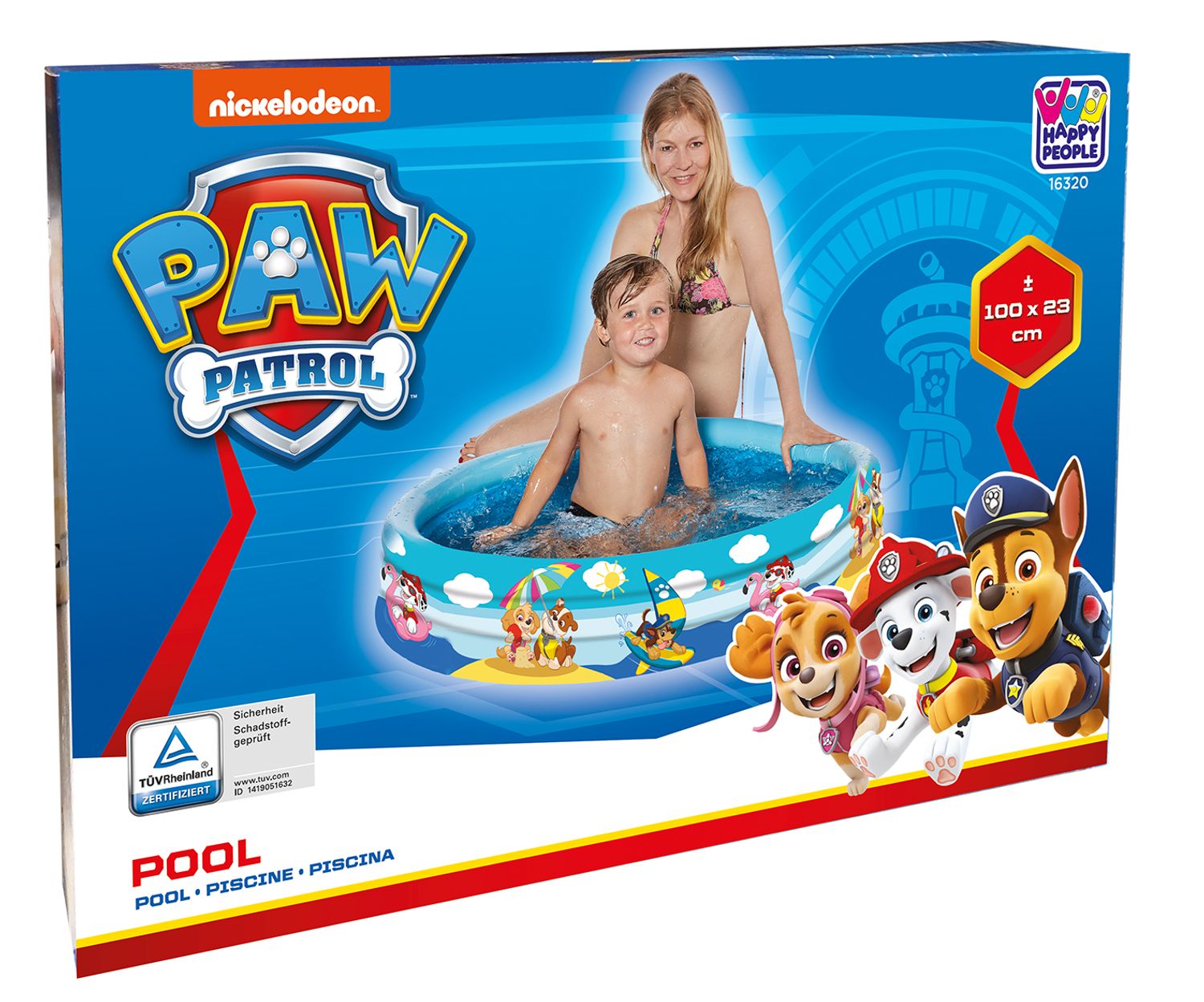 Wehncke Paw Patrol 3-Ring-Pool - Bild 1