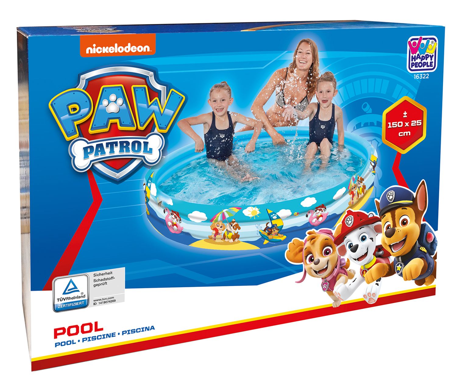 Wehncke Paw Patrol 3-Ring-Pool - Bild 1