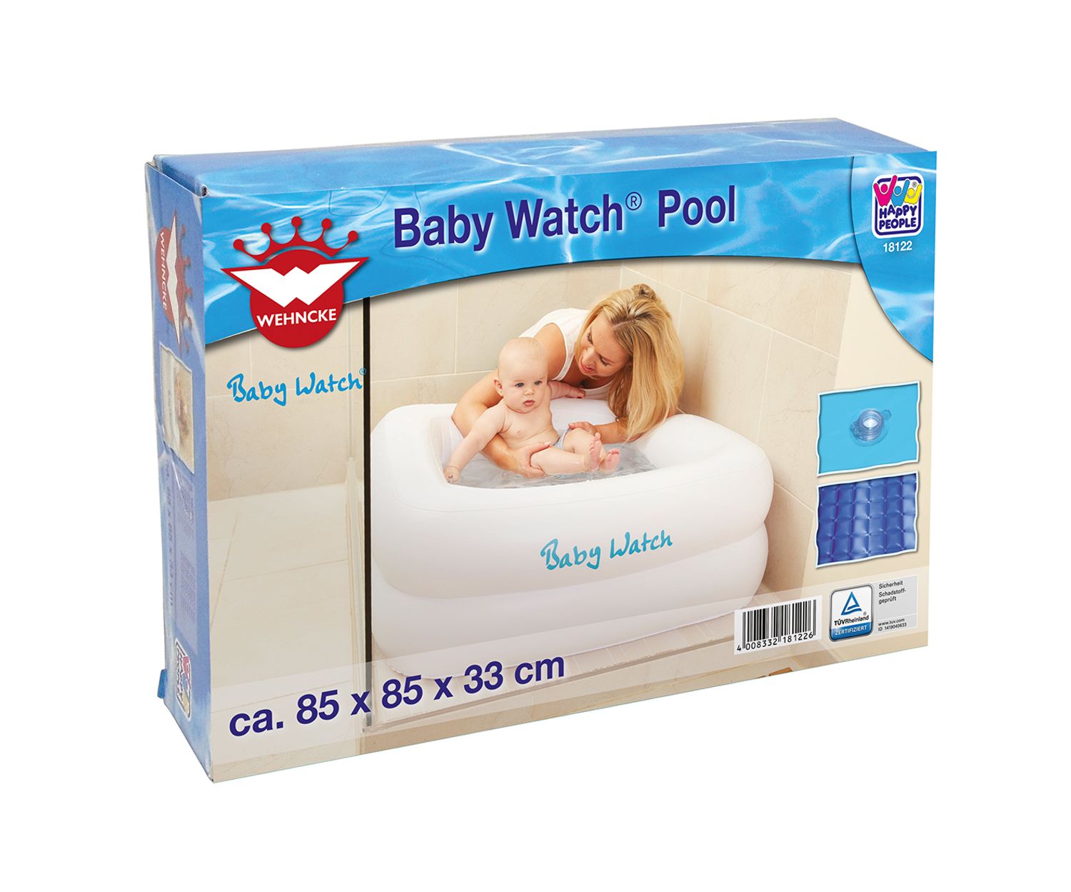 Wehncke Babywatch Planschbecken f&uuml;r Duschwannen - Bild 1