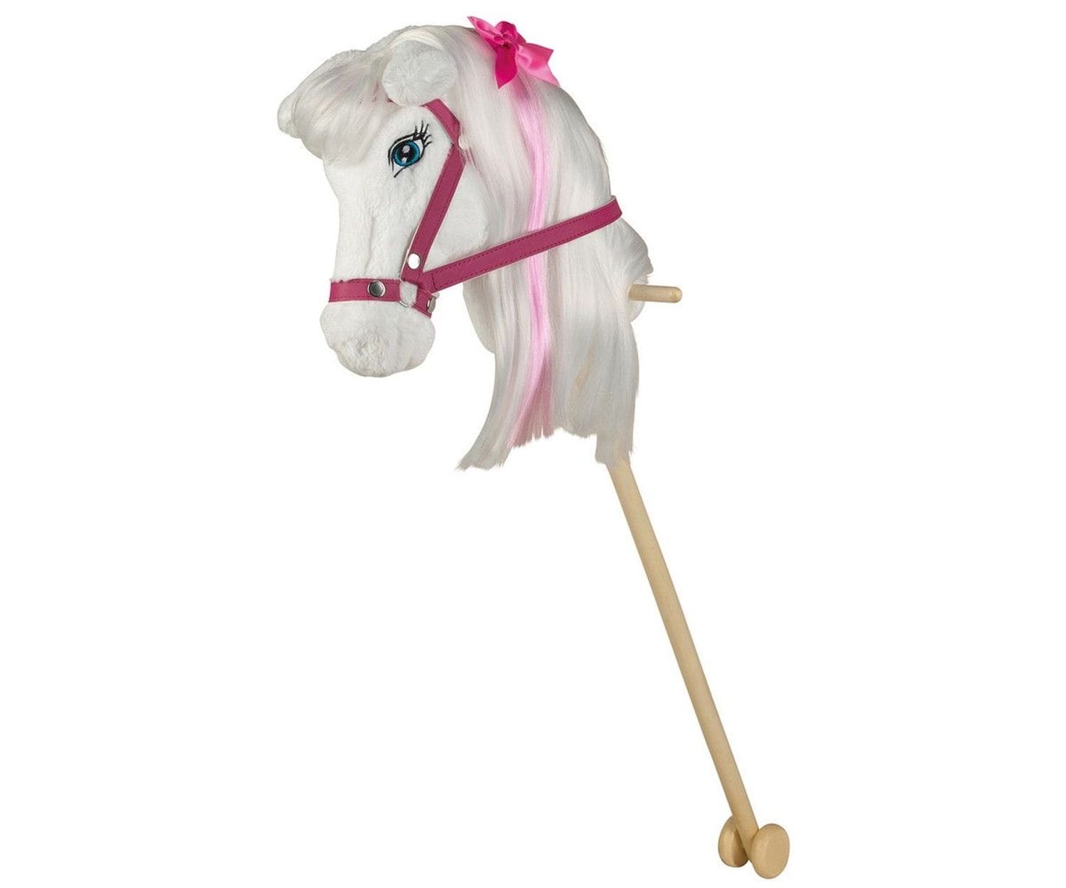 Happy People Barbies Steckenpferd Majesty mit M&auml;hne, pinke Trenseund Sound - Bild 1