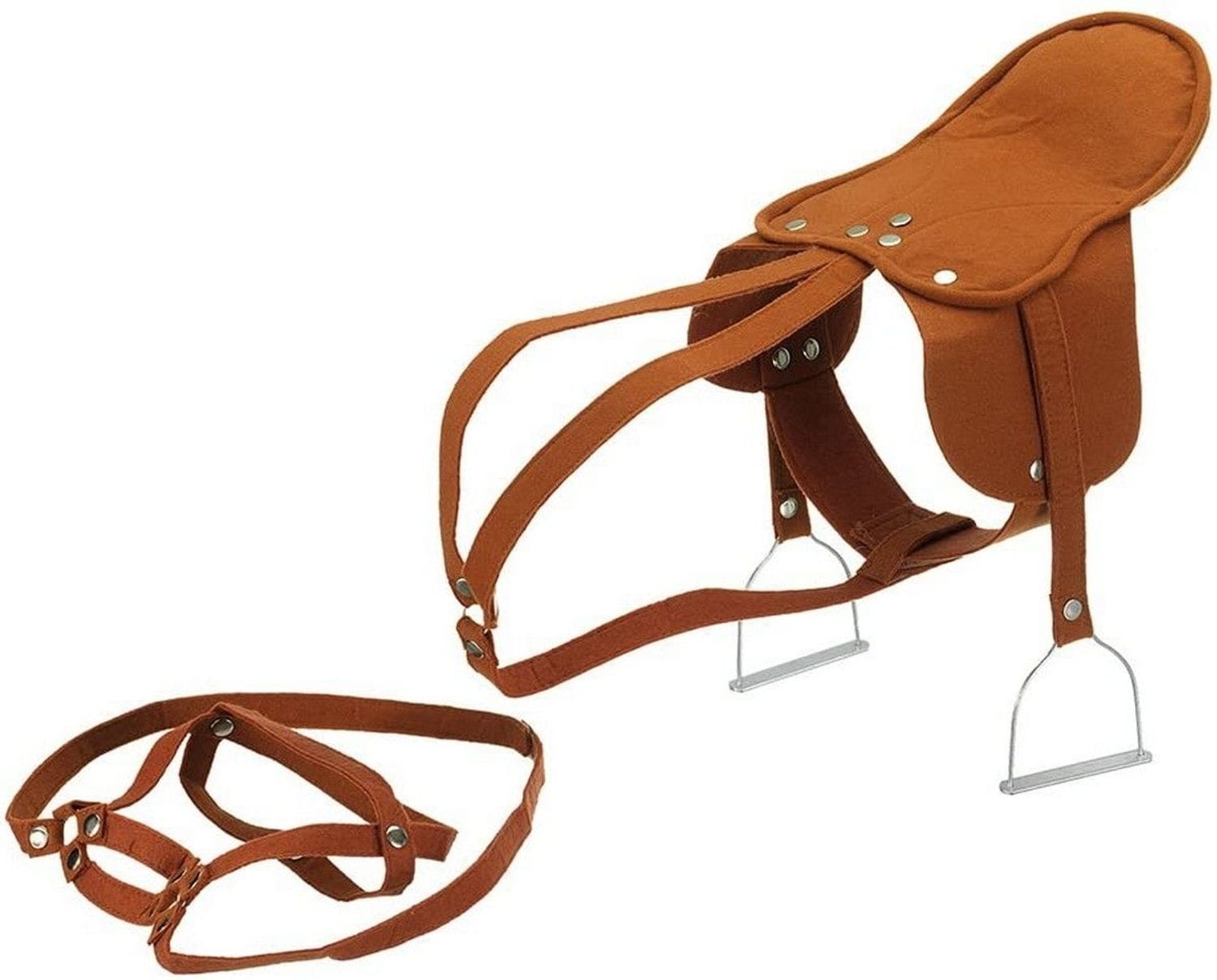 Happy People Sattel & Trense braun f&uuml;r Reitpferde - Bild 1