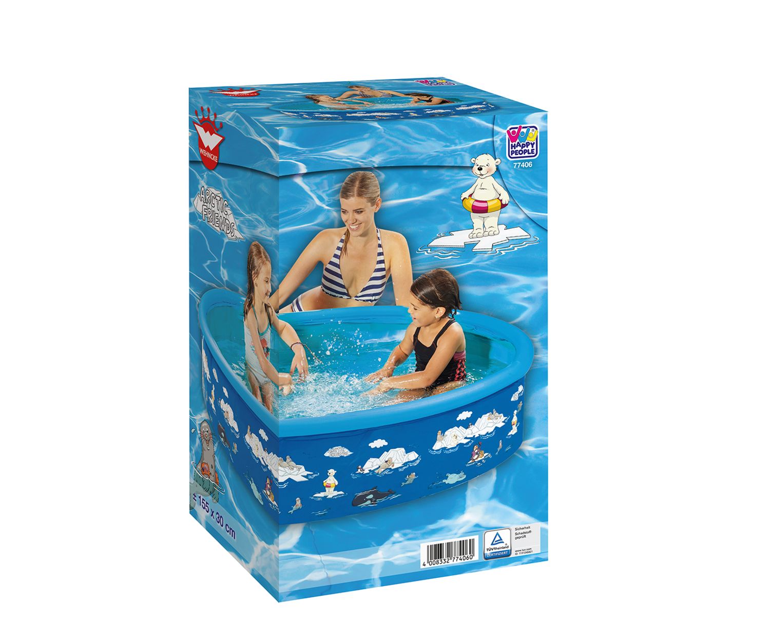 Wehncke Arctic Friends Fix-Planschbecken - Bild 1